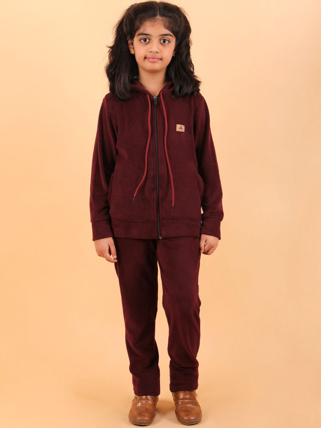 BAESD Girls Hooded Trendy Tracksuits
