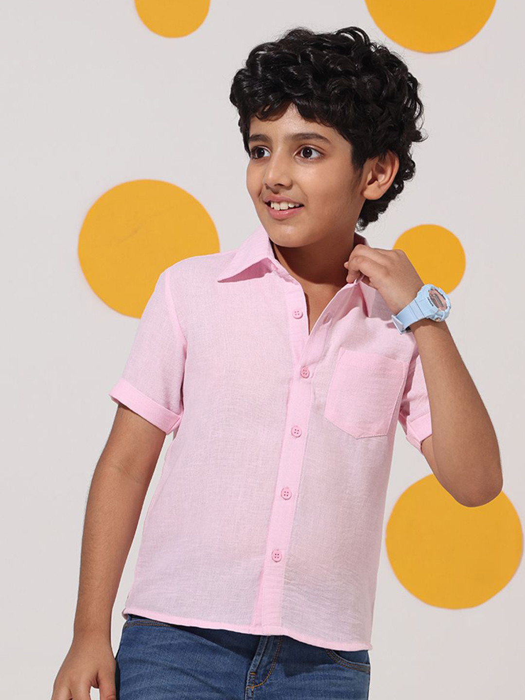 Cherry & Jerry Boys Classic Casual Shirt