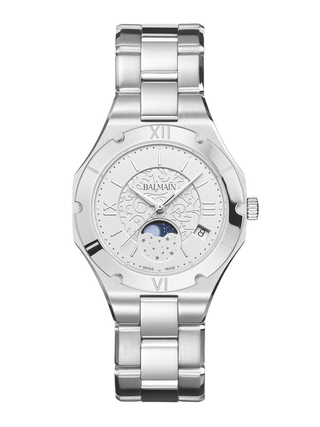 Balmain Women Dial & Stainless Steel Bracelet Style Straps Analogue Watch B45913312