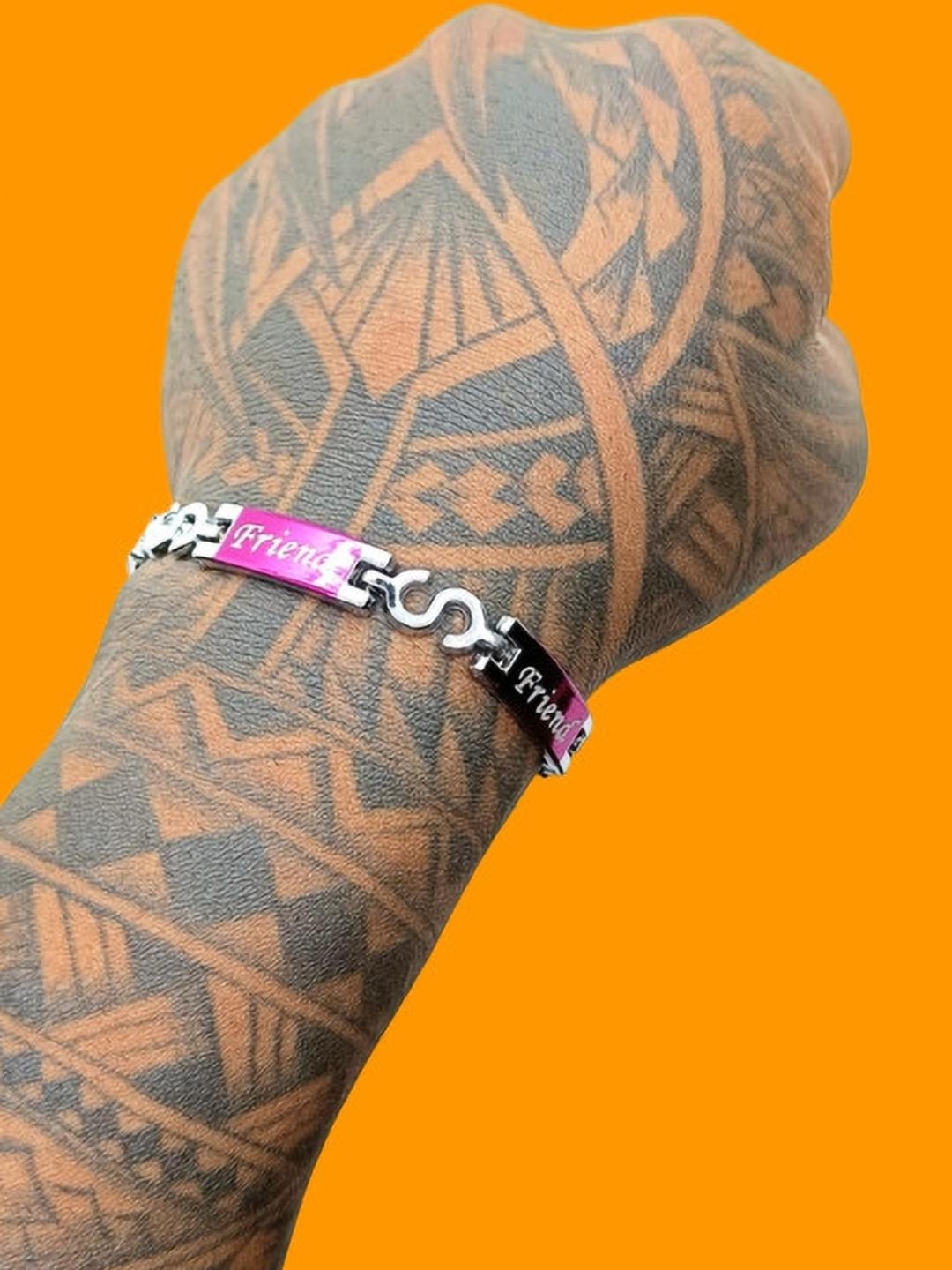 Dynamic Retail Global Men Multi Link Bracelet