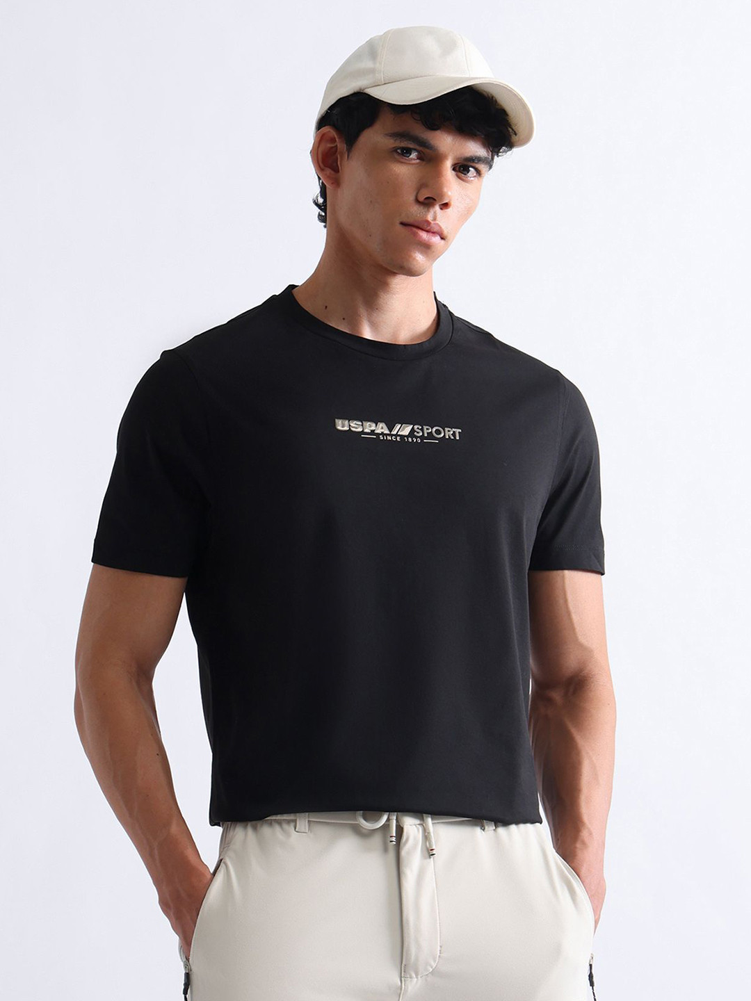 USPA Active Men Slim Fit T-shirt