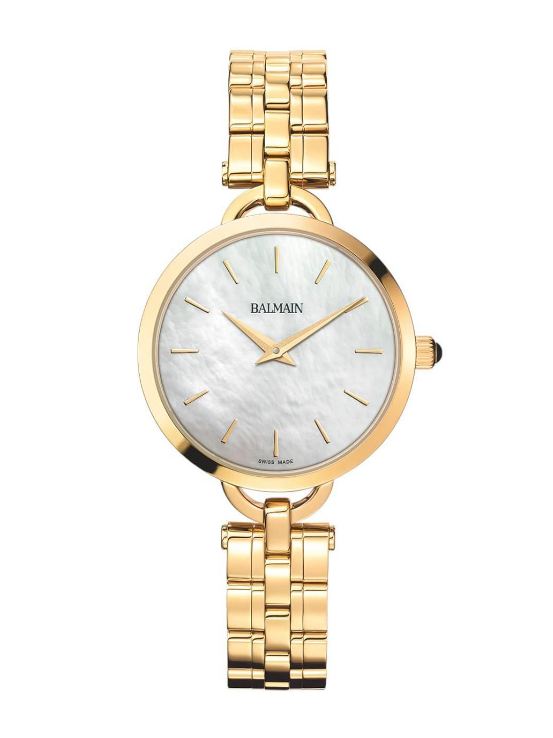 Balmain Women Dial & Stainless Steel Bracelet Style Straps Analogue Watch B47703386