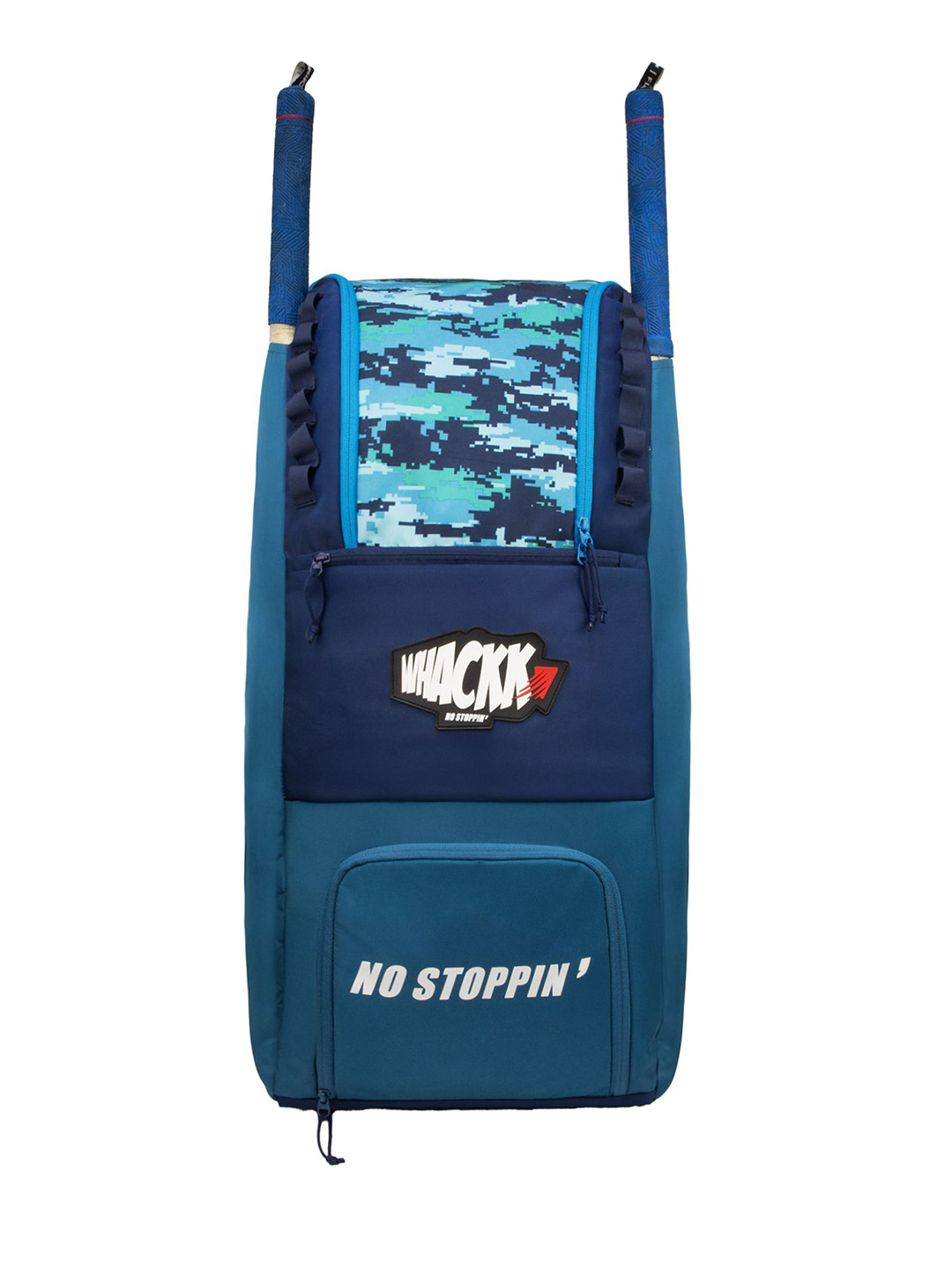 Whackk Unisex Typography Large Backpack with Shoe Pocket