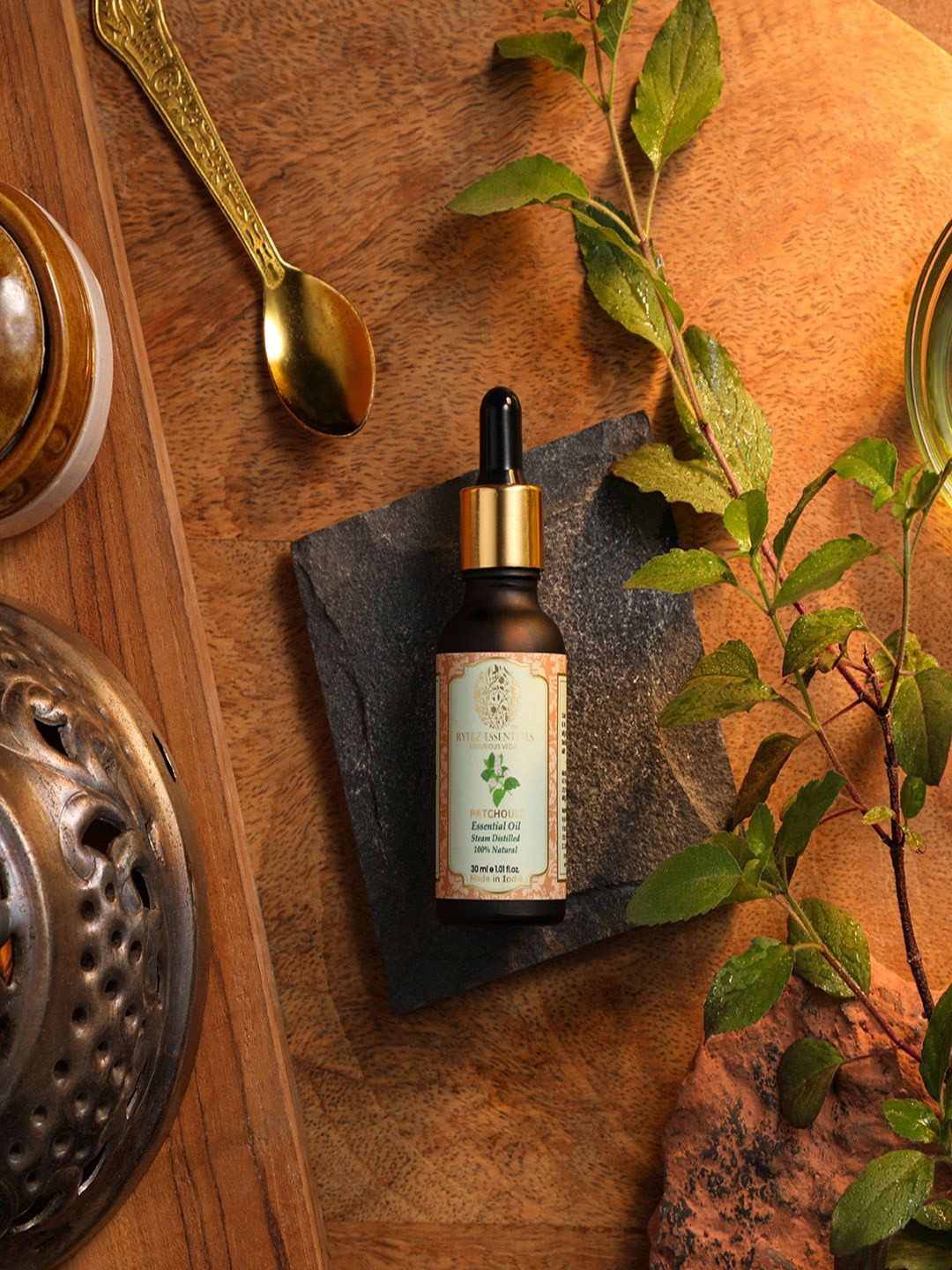 RYLLZ ESSENTIALS Natural Patchouli Essential Oil - 30 ml