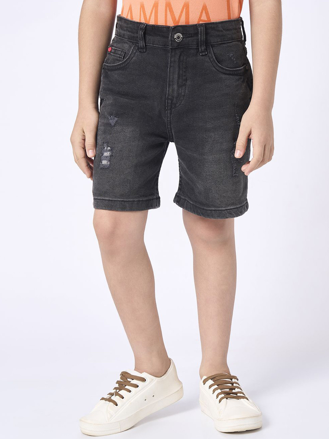 Ed-a-Mamma Boys Regular Fit Denim Above KneeShorts