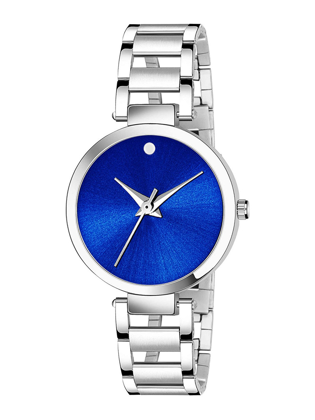 CSAMON Women Embellished Dial & Stainless Steel Analogue Watch Titan BLU Mavado Dial