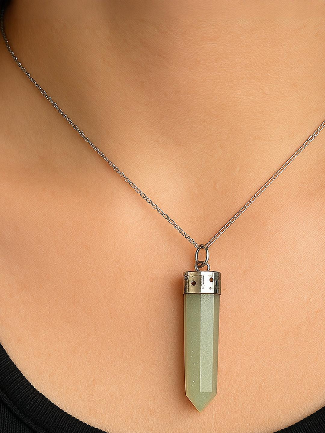 Zhupuk Green Aventurine Pendant