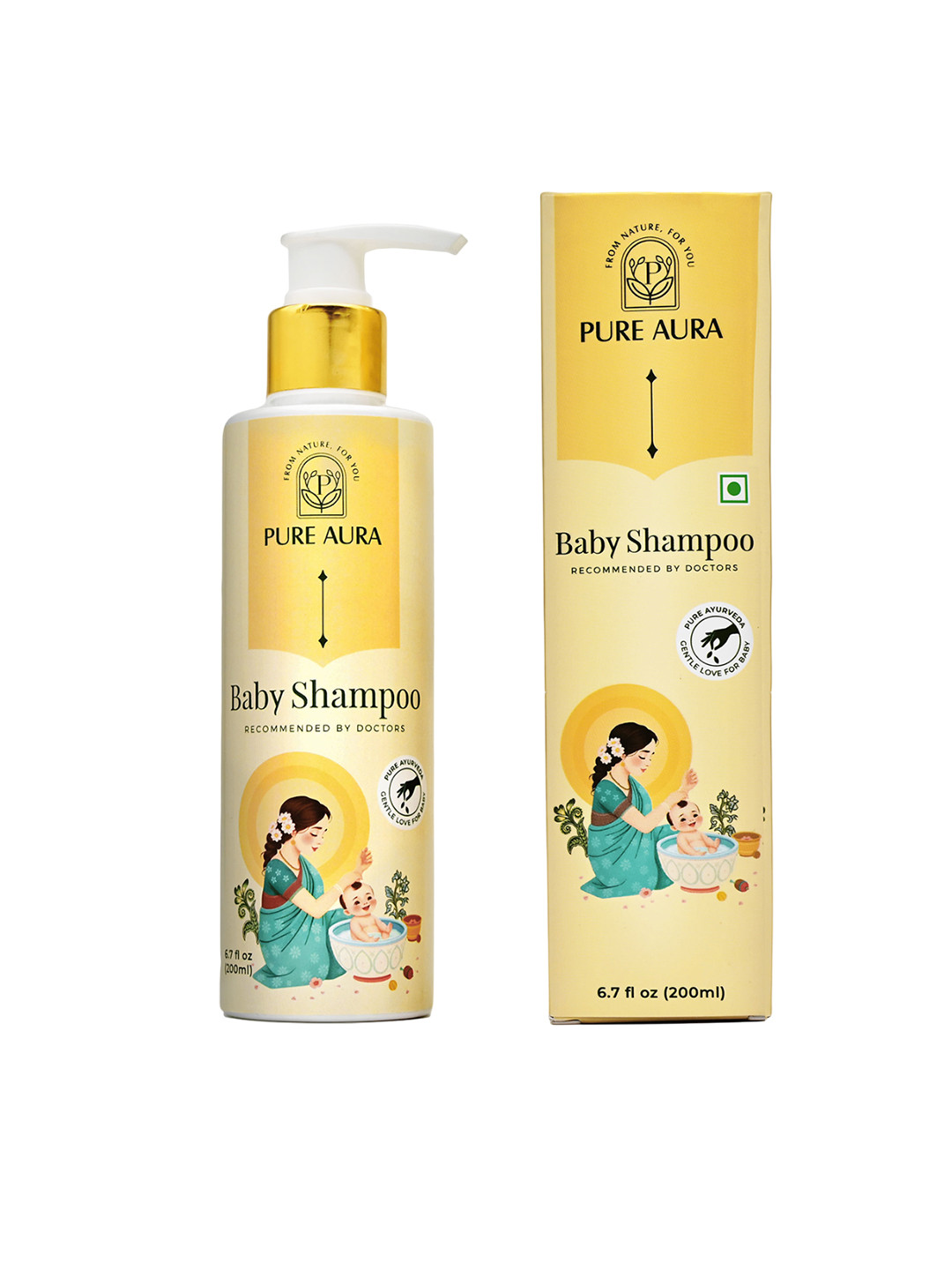 Pure Aura Nourishing Baby Shampoo - 200 ml