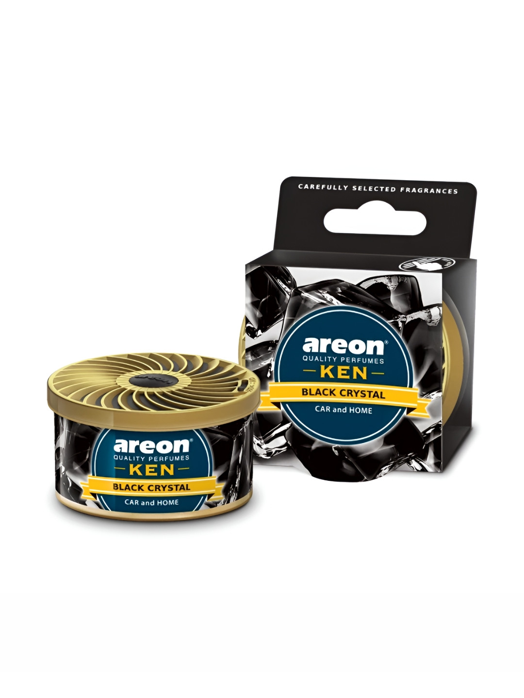 AREON Ken Black Crystal Car Freshener - 0.035ml