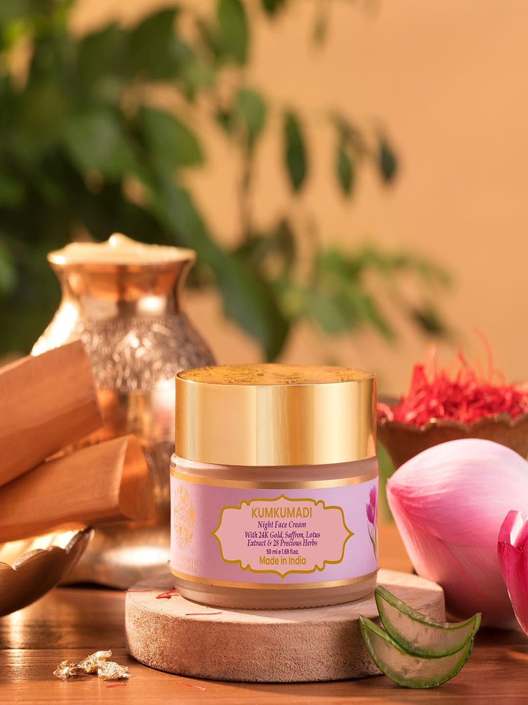 RYLLZ ESSENTIALS 24K Kumkumadi Night Cream With Saffron - 50 ml