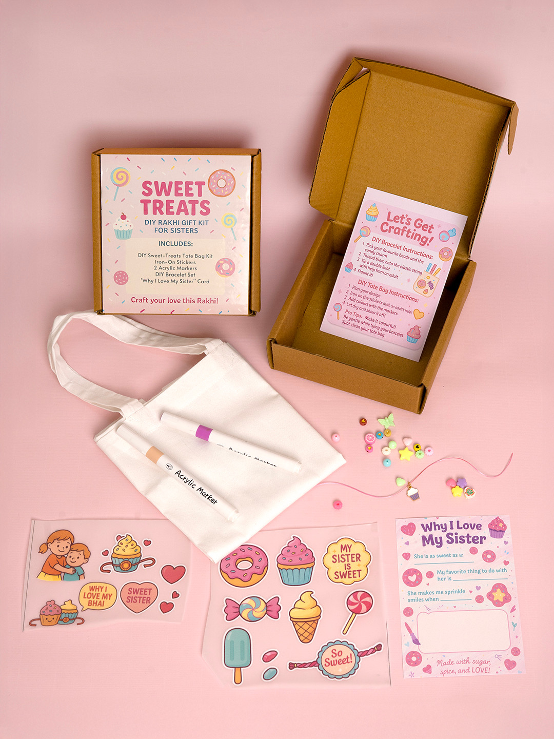 Arendelle DIY Raksha Bandhan Gift Box Sweet Treats Edition