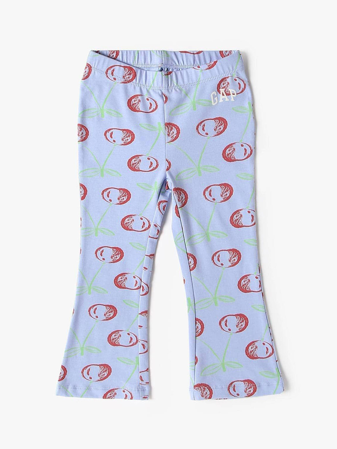 GAP Girls Printed Cotton Bootcut Trouser