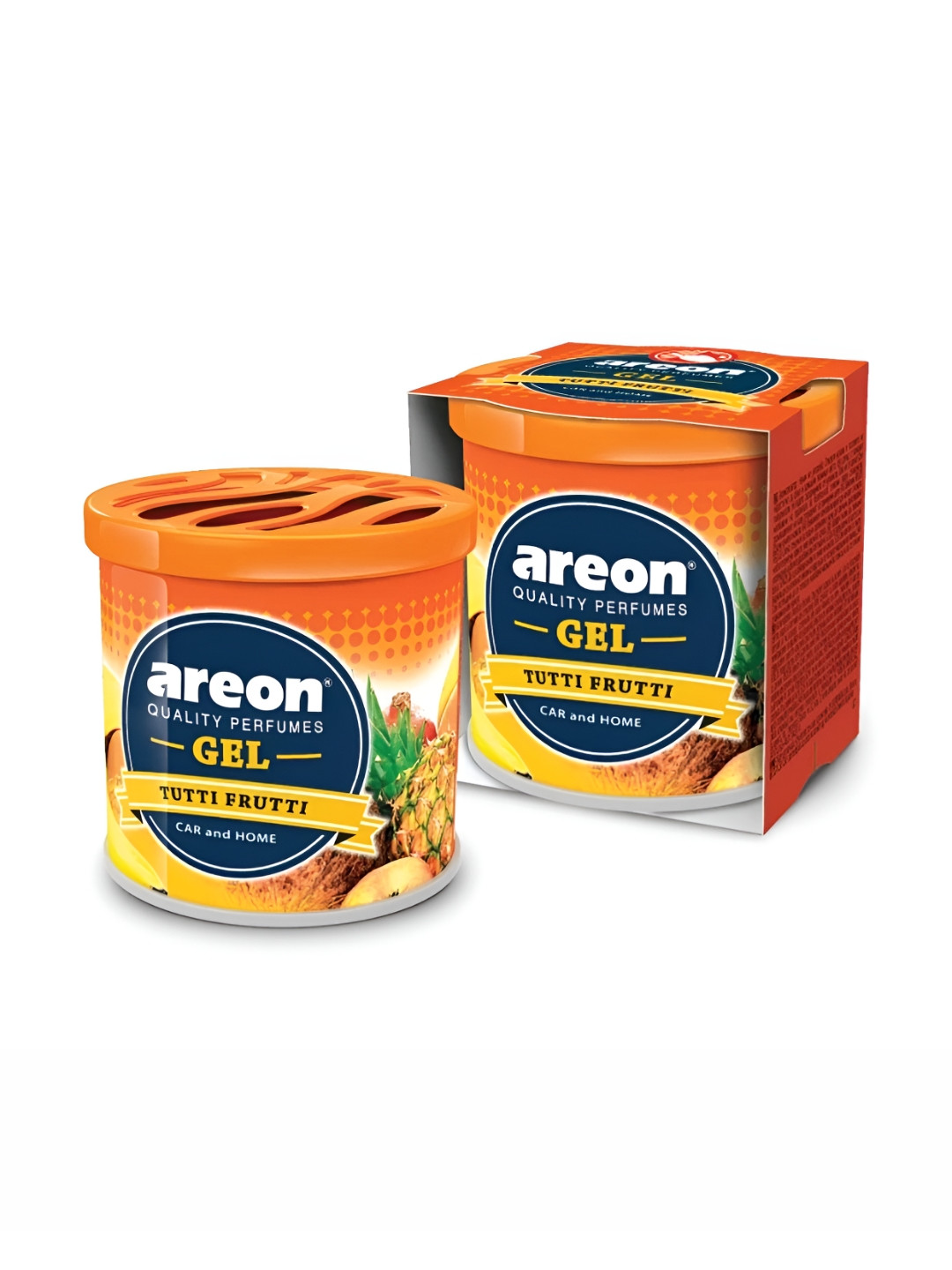 AREON Gel Can Tutti Frutti Car Freshener - 80 g