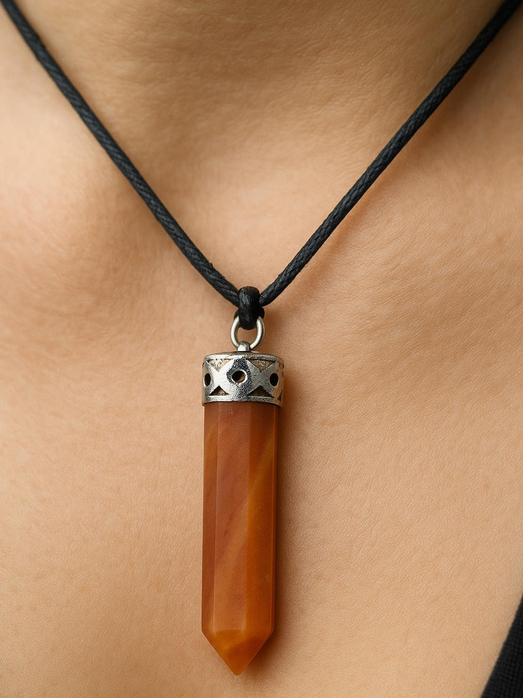 Zhupuk Yellow Jasper Pendant