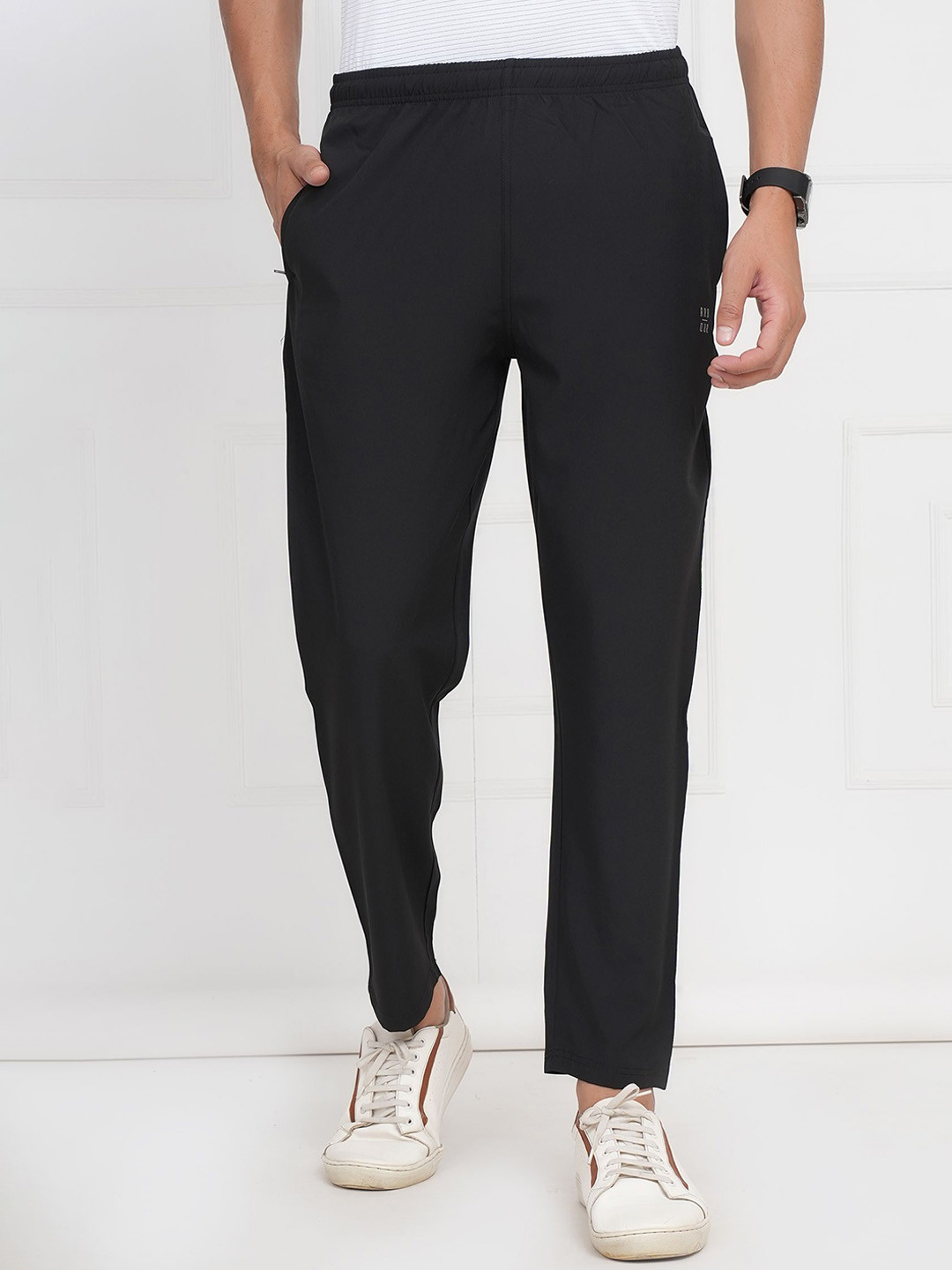 ARBOUR Men Mid Rise Dry Fit Track Pants