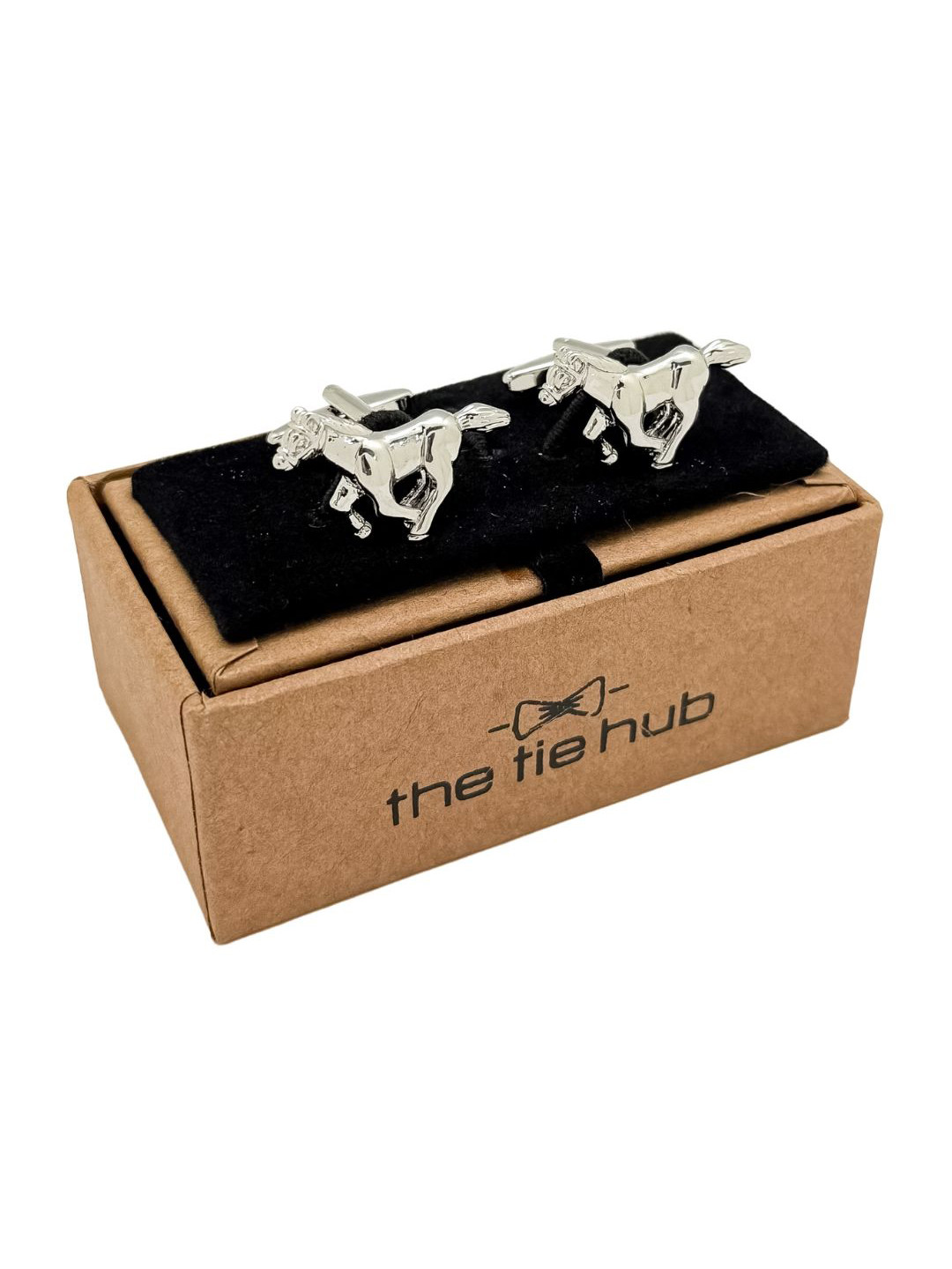 The Tie Hub Men Set Of 2 Horse Cufflinks