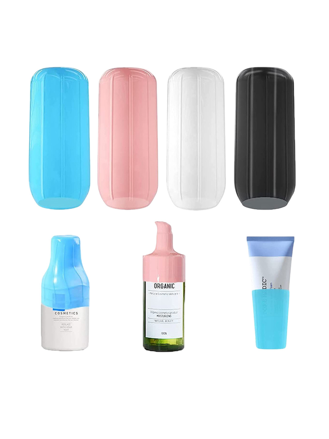 Gustave Set of 4 Eco Friendly Travel Bottles Travel Accessory