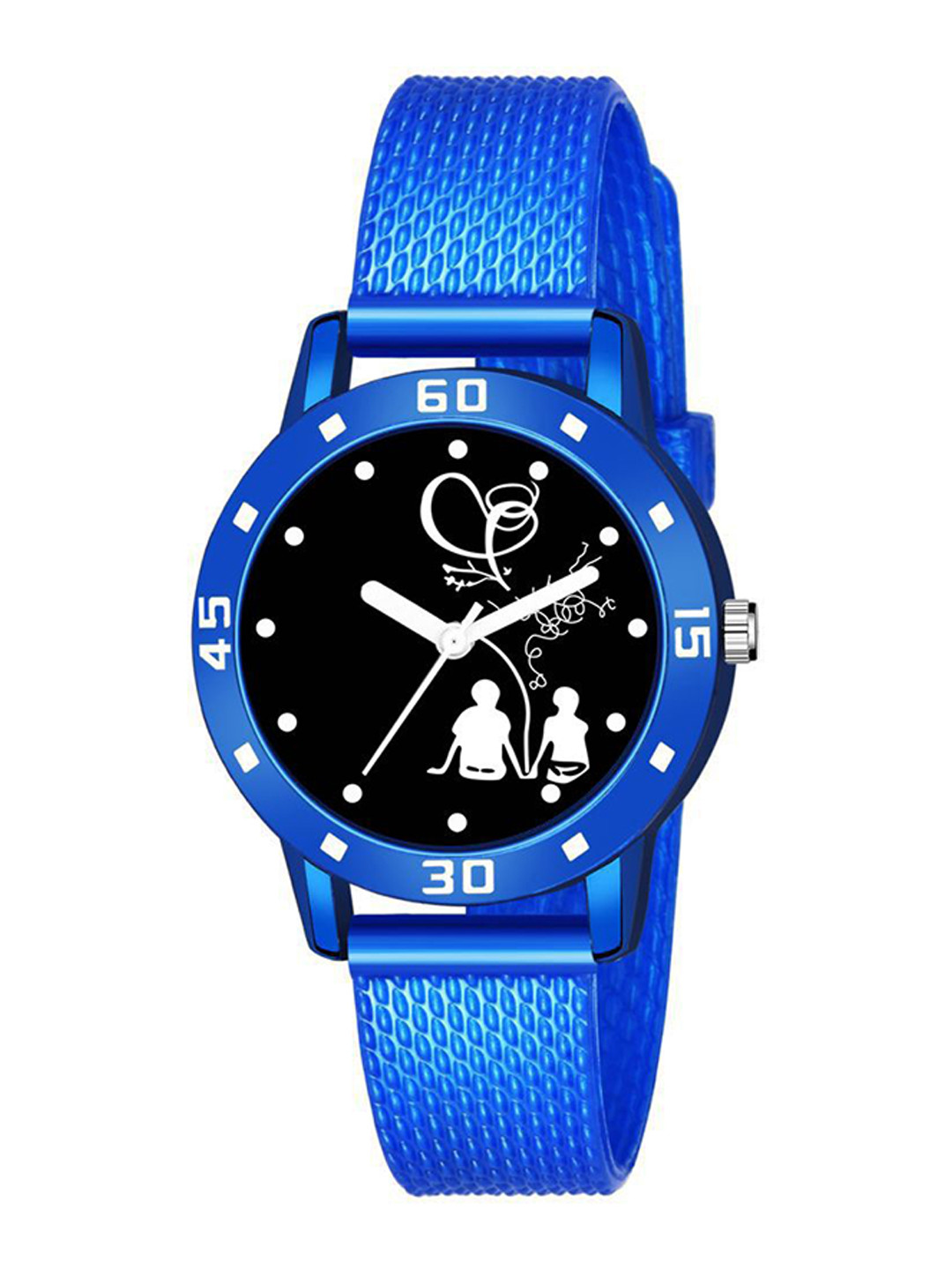 CSAMON Printed Dial Analogue Watch BLU Bethu Women Aeviyo S