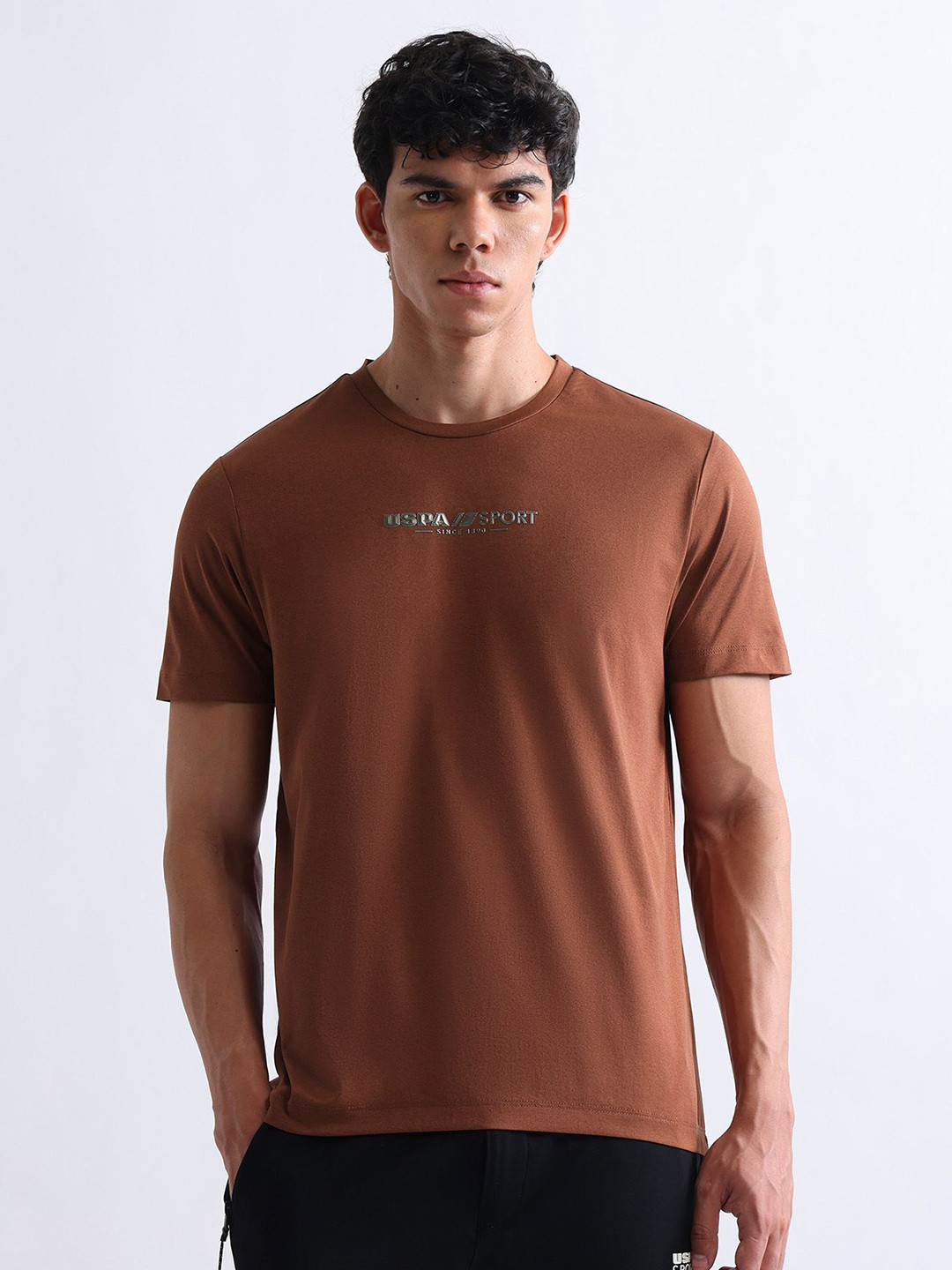 USPA Active Men Slim Fit T-shirt