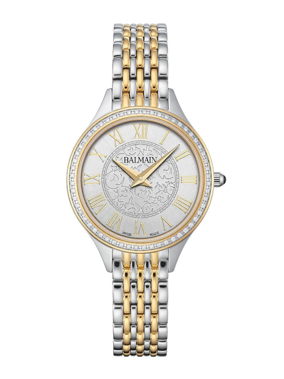 Balmain ii mini Women Round Dial & Stainless Steel Bracelet Style Analogue Watch B39173912