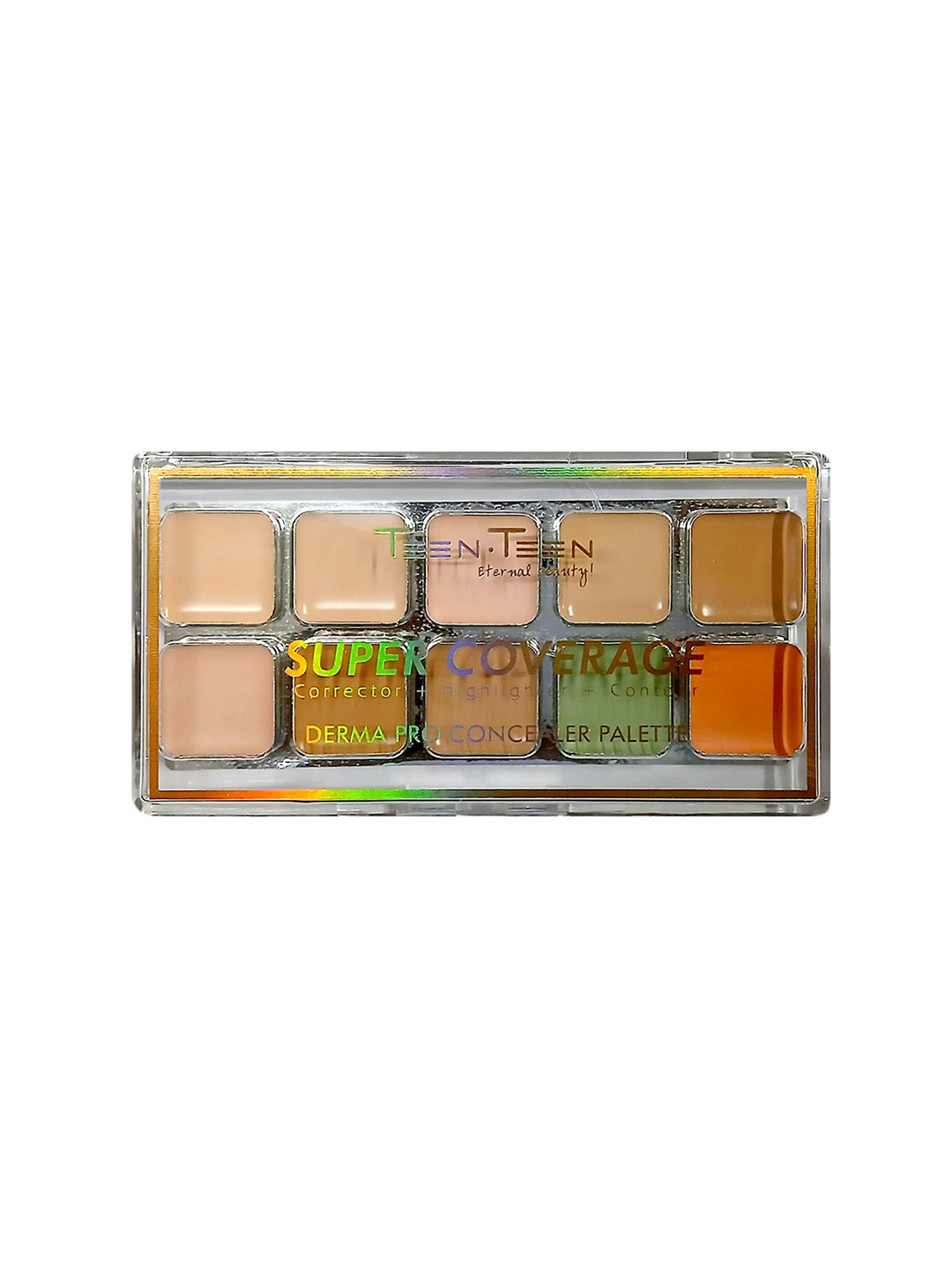 TEEN TEEN COSMETICS Super Coverage Concealer Palette- Shade- 01