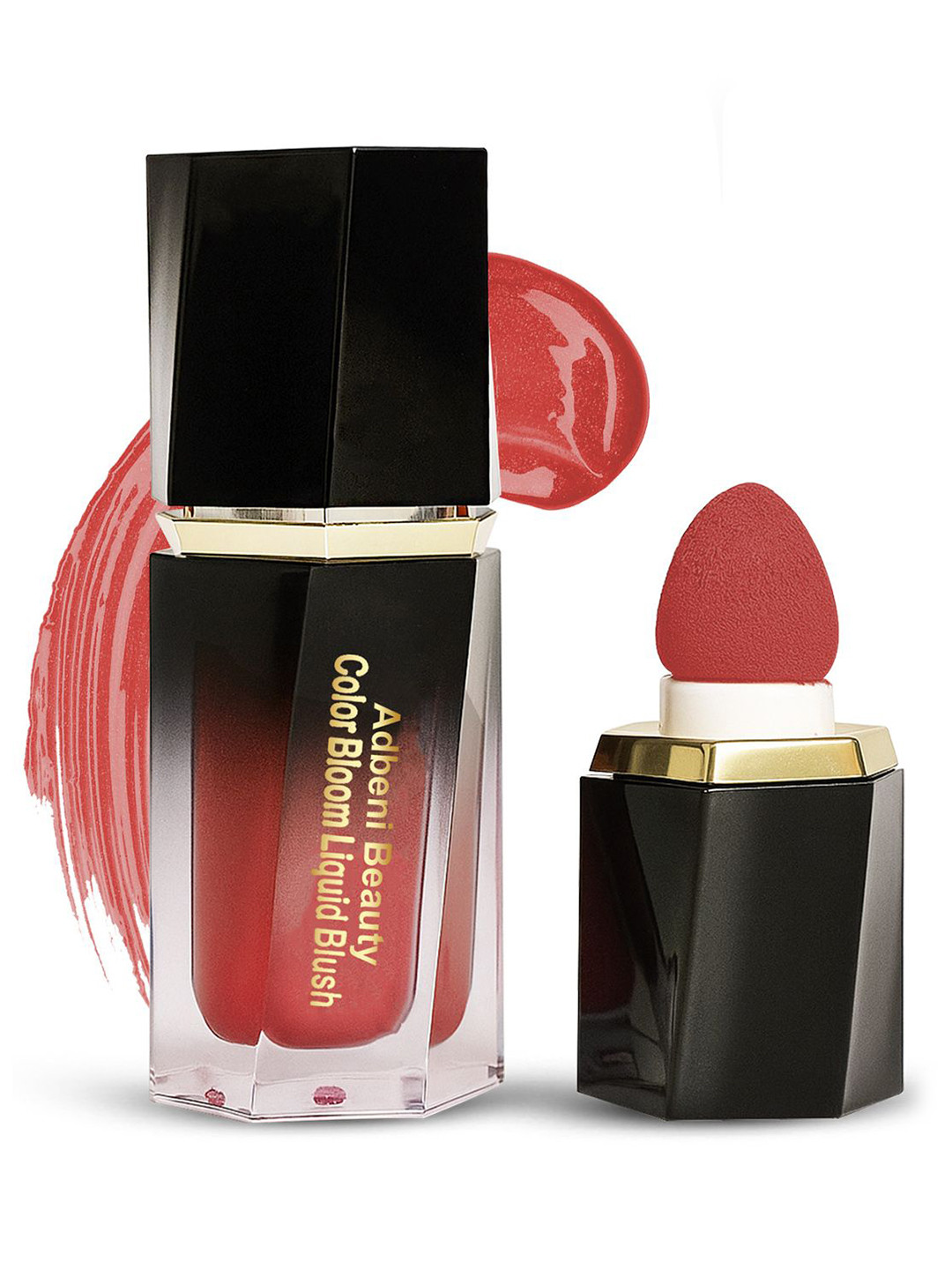 Adbeni Color Bloom Liquid Blush With Vitamin C - 4 ml - Maroon 04