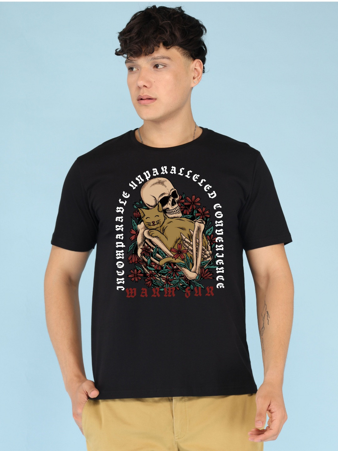 BRAWNY BATTLER Men T-shirt