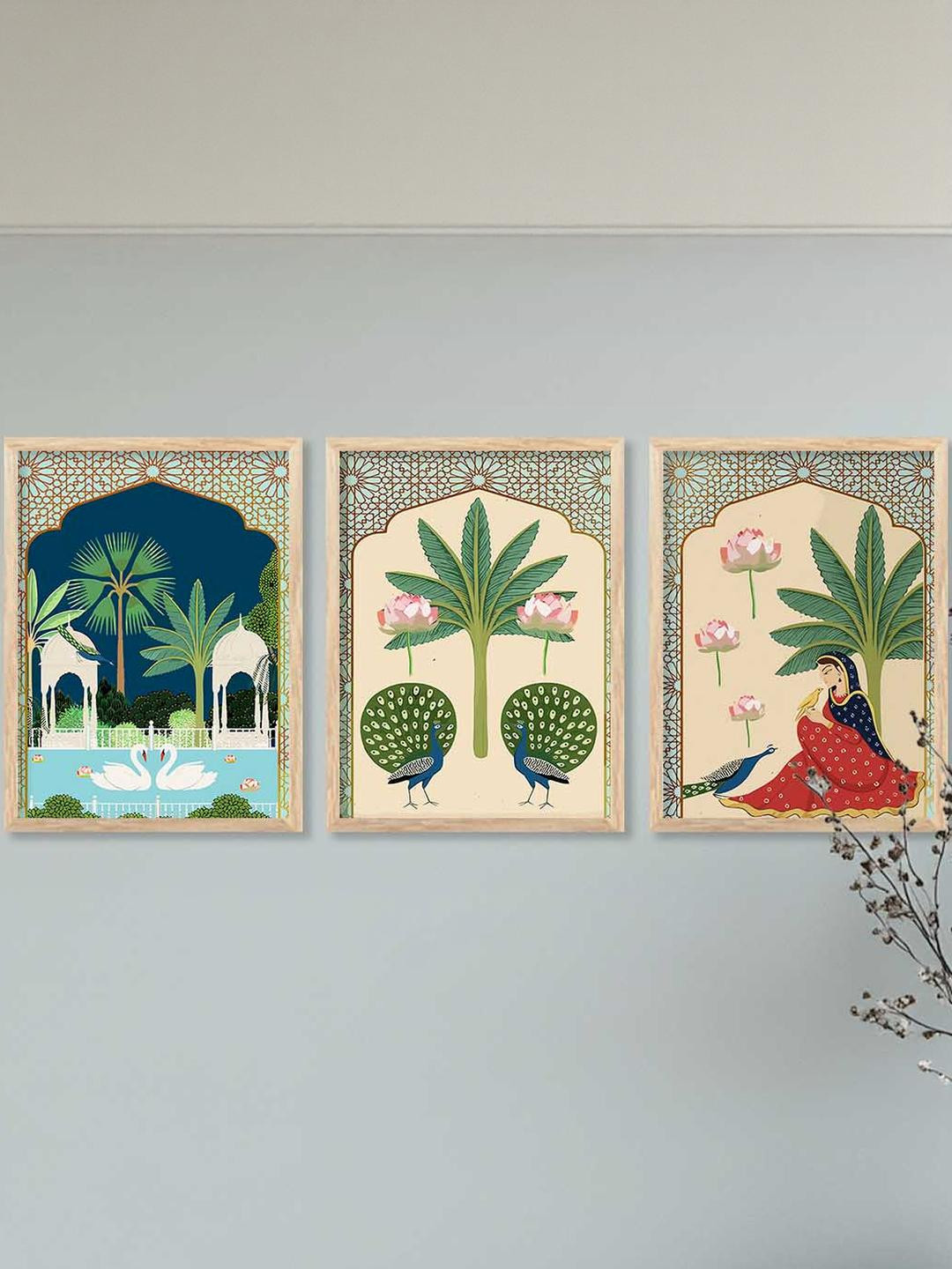 Traditional Wall Art  With Frame Home Decor Wall Painting For Living Room Office Bedroom