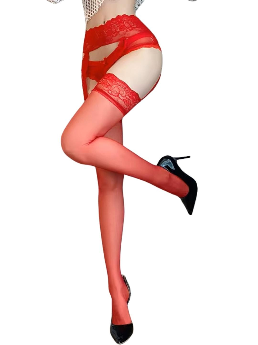NESKA MODA Women Red Stockings