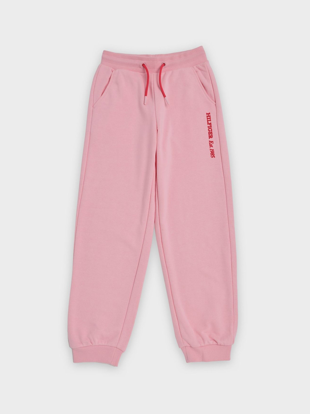 Tommy Hilfiger Girls Brand Name Printed Relaxed-Fit Mid-Rise Joggers