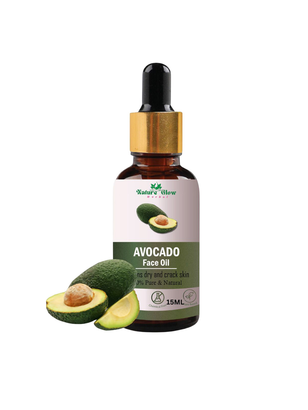 Nature Glow Herbal Avocado Facial Oil- 15 ml