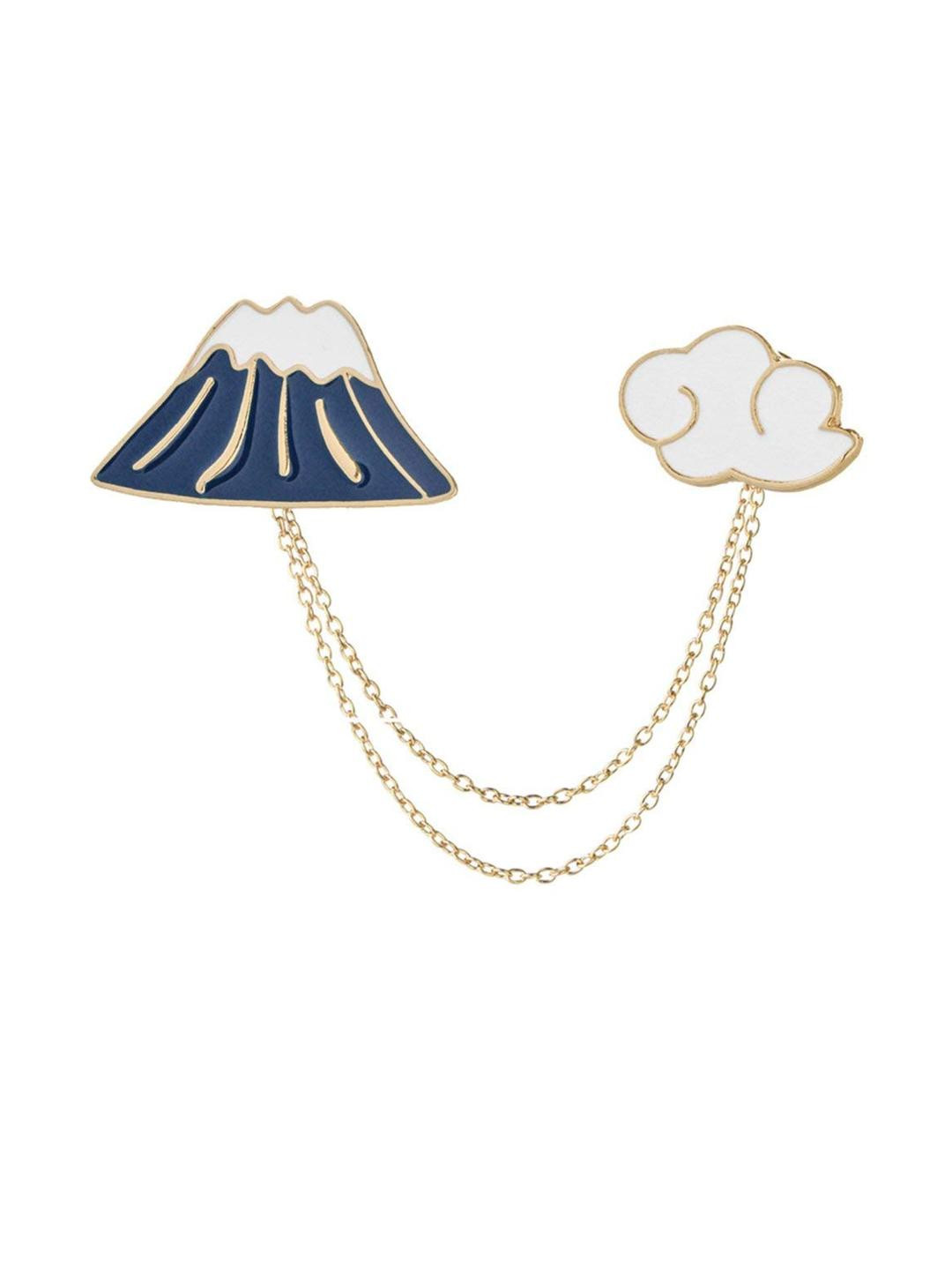 FUREUnisex White Brooch