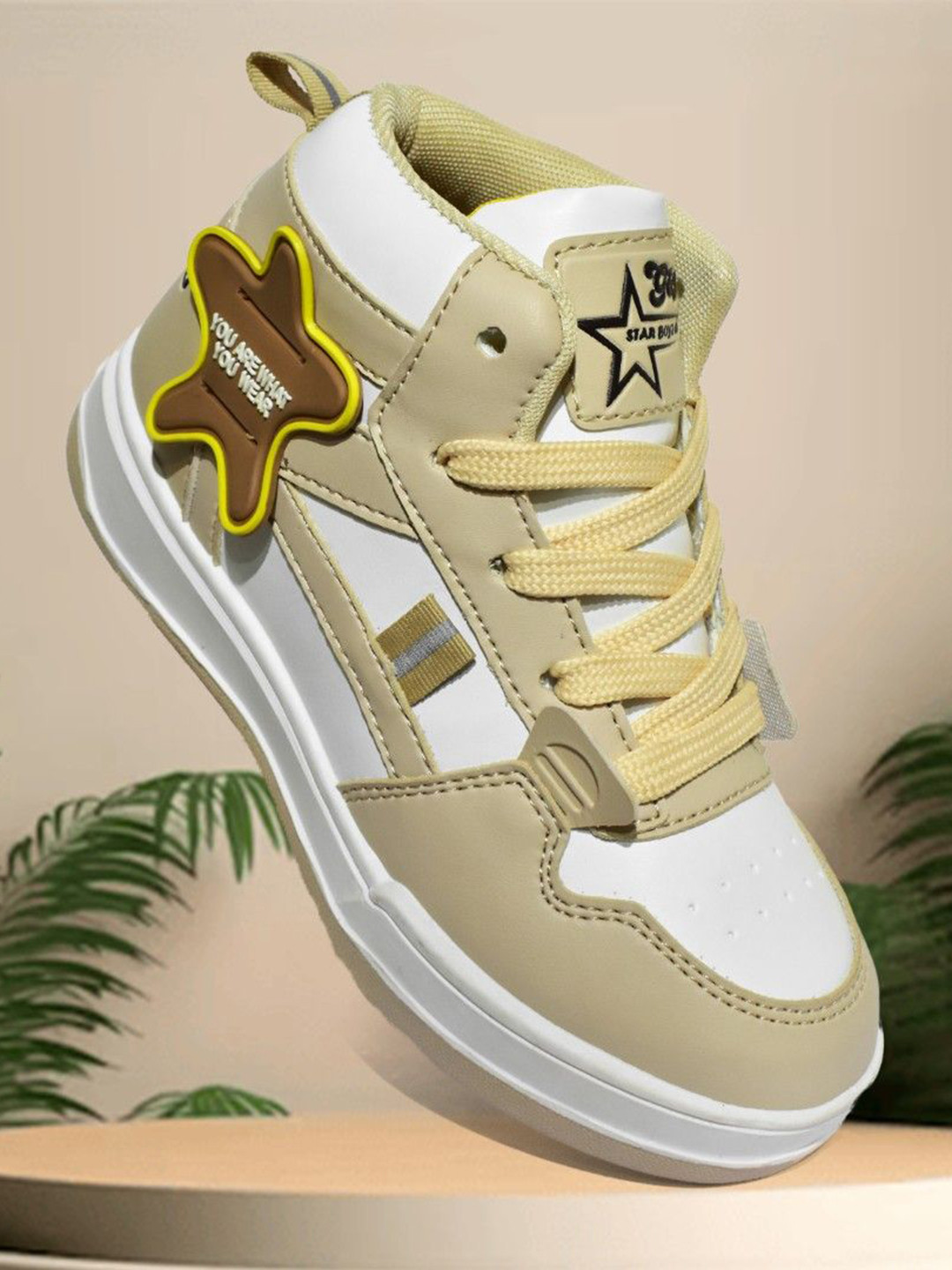 G&D Octopus Kids Round Toe Lace-Ups Sneakers