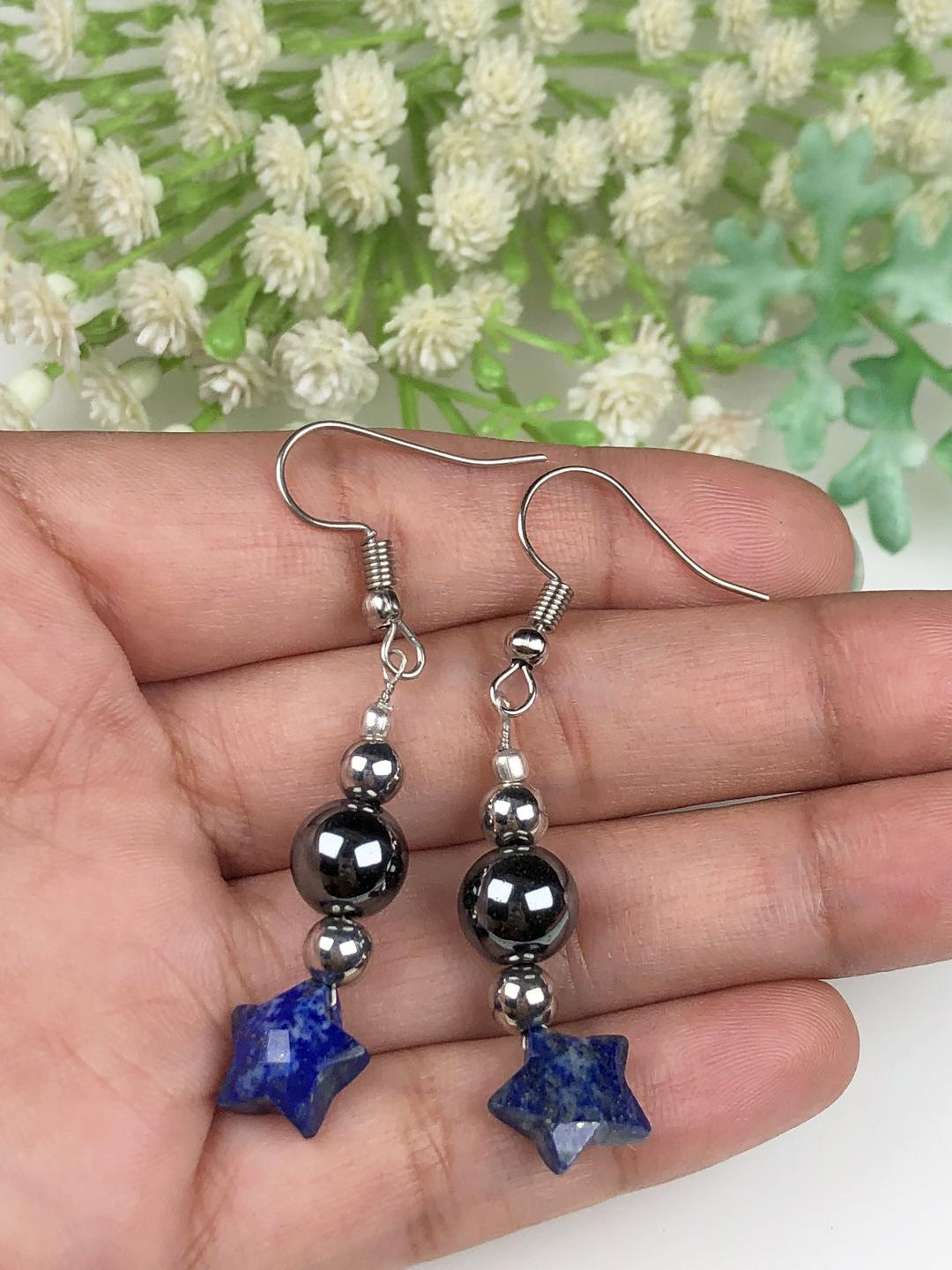 Lapis Lazuli And Hematite Jewellery | Natural Gemstone