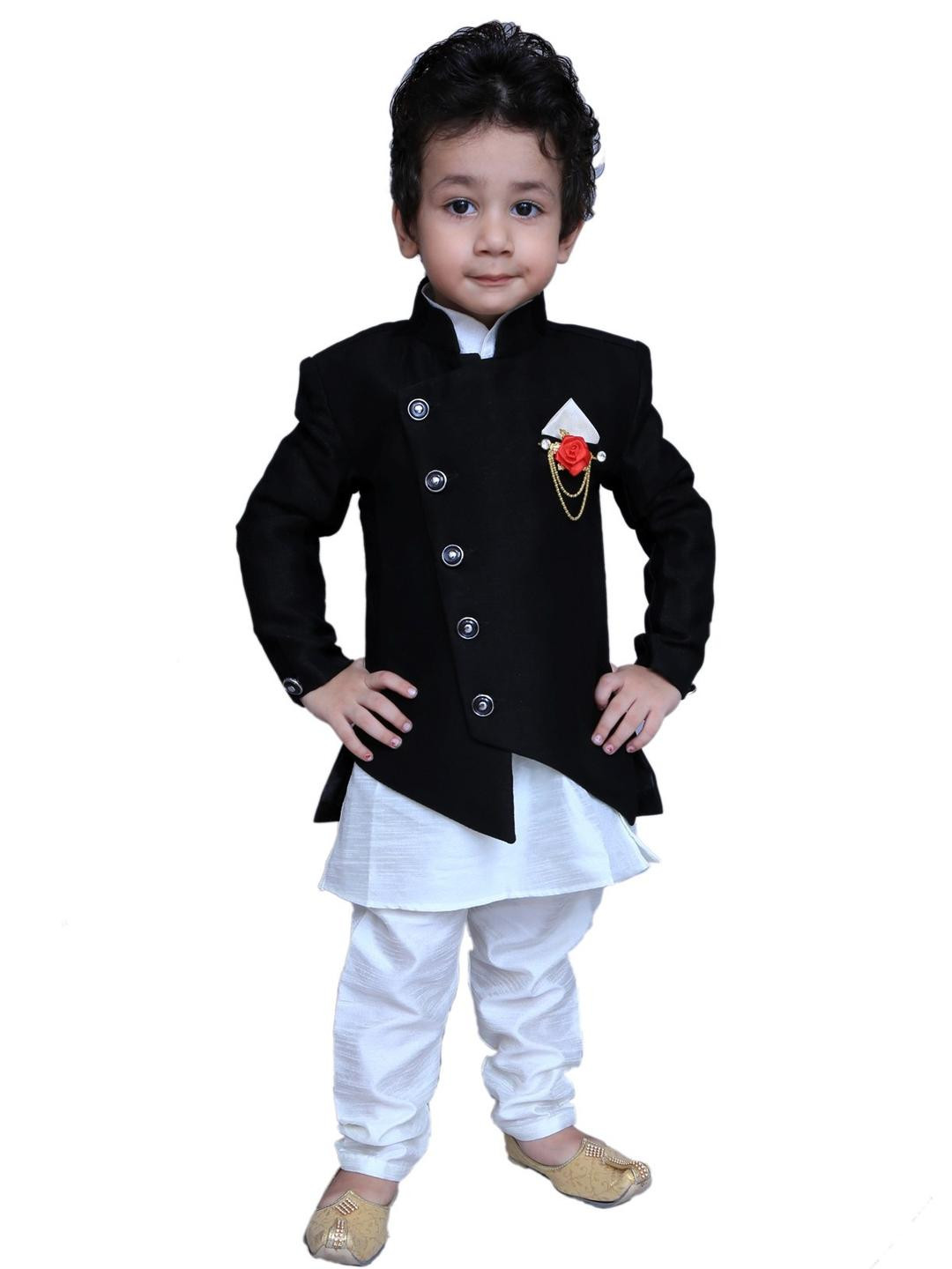 KL COLLECTION Multi Silk Blend Clothing Set