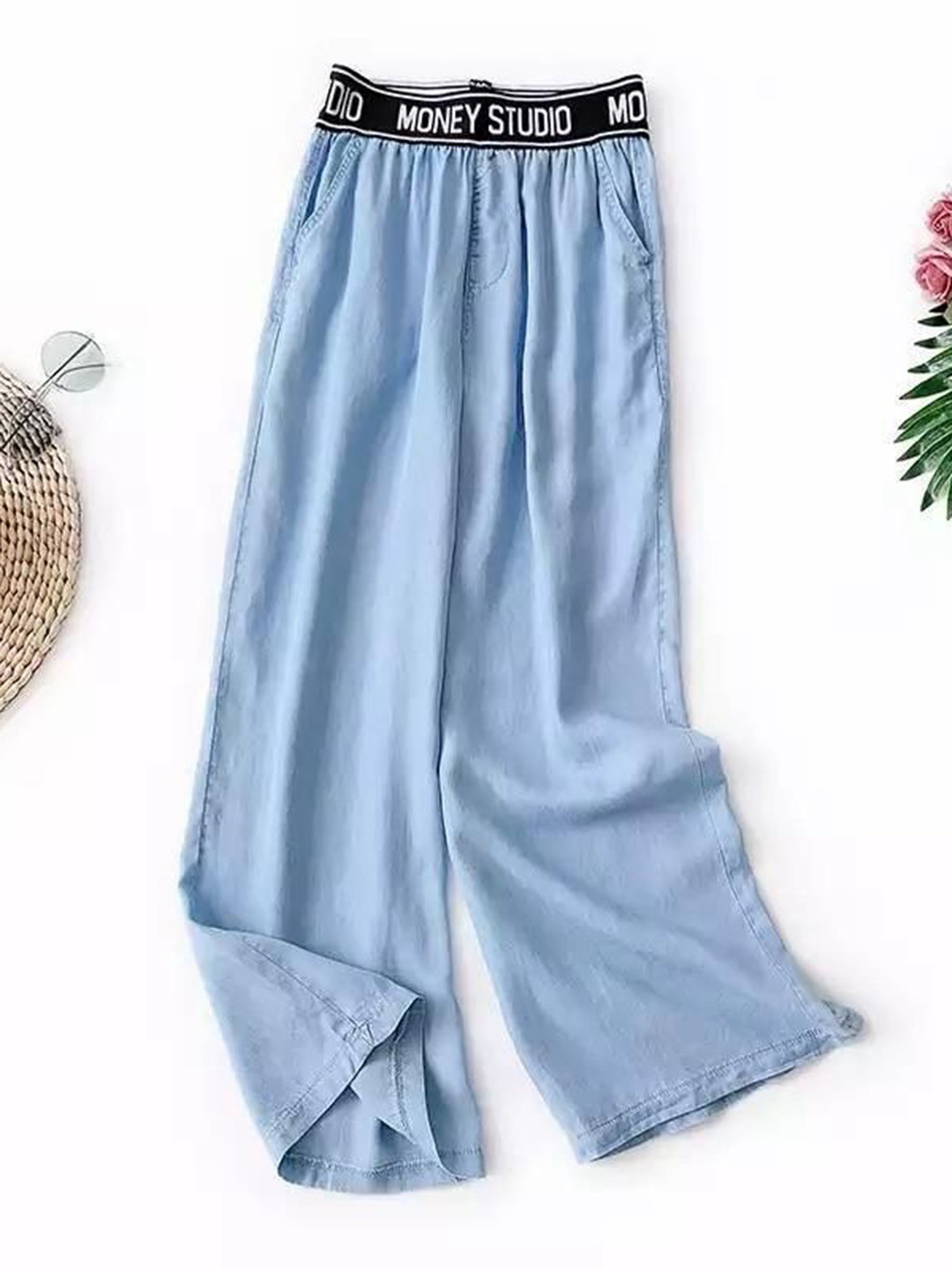 Miss Mosa By Akanksha  Roberto Women Original Regular Fit High-Rise Denim Trousers