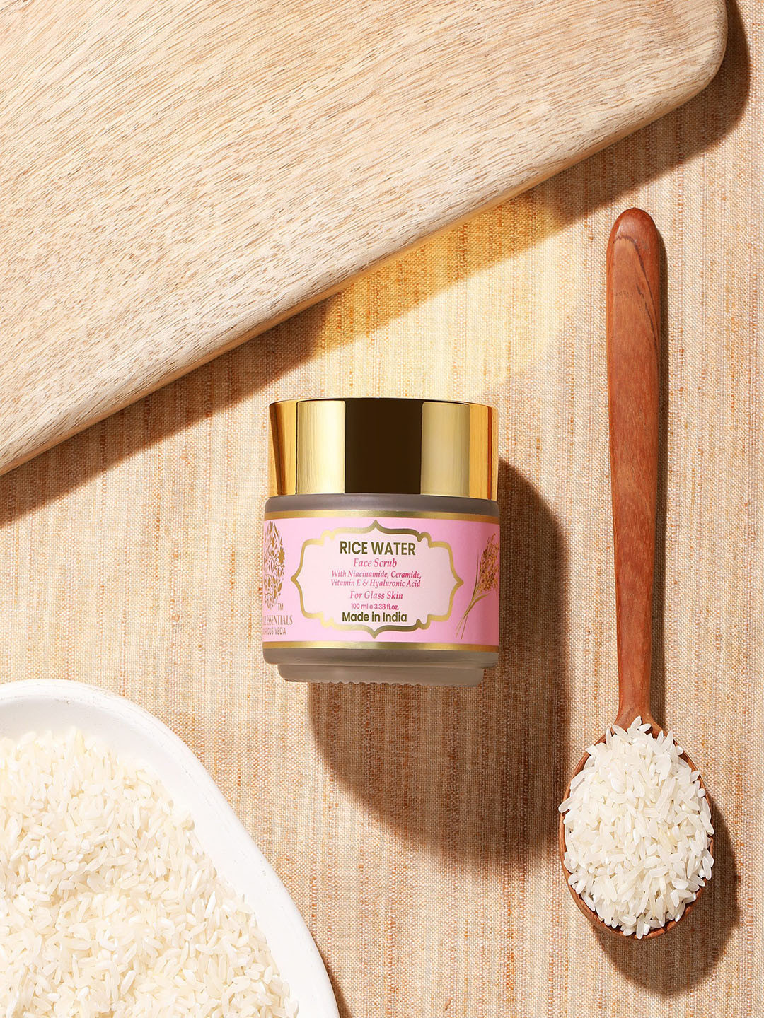 RYLLZ ESSENTIALS Rice Water Face Scrub - 100 ml