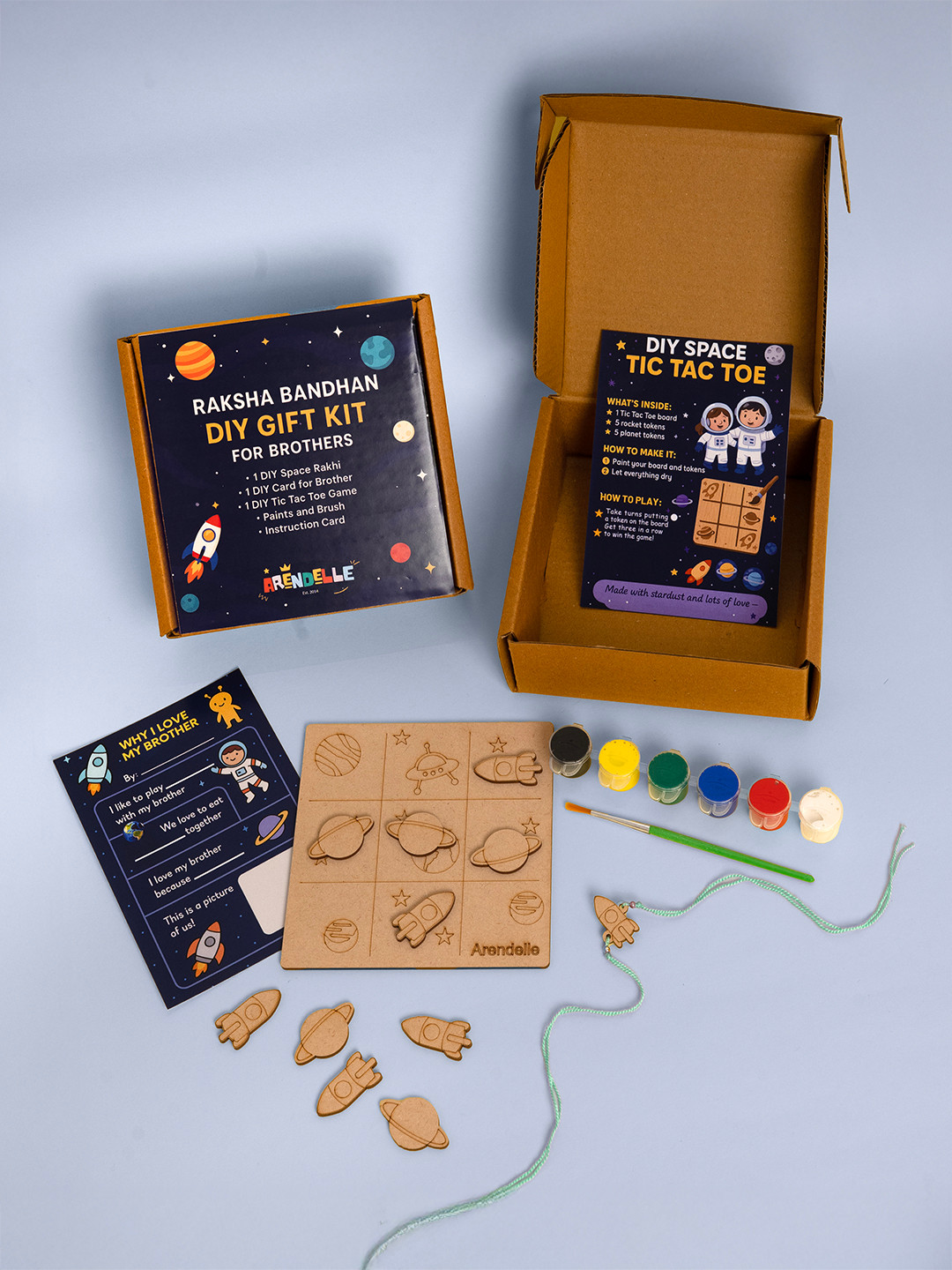Arendelle DIY Raksha Bandhan Gift Box Space Edition
