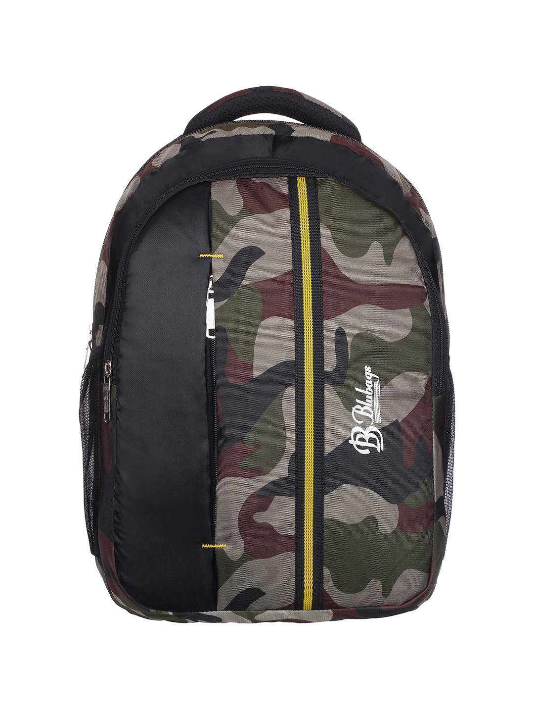 Blubags Men Camouflage Print Backpack
