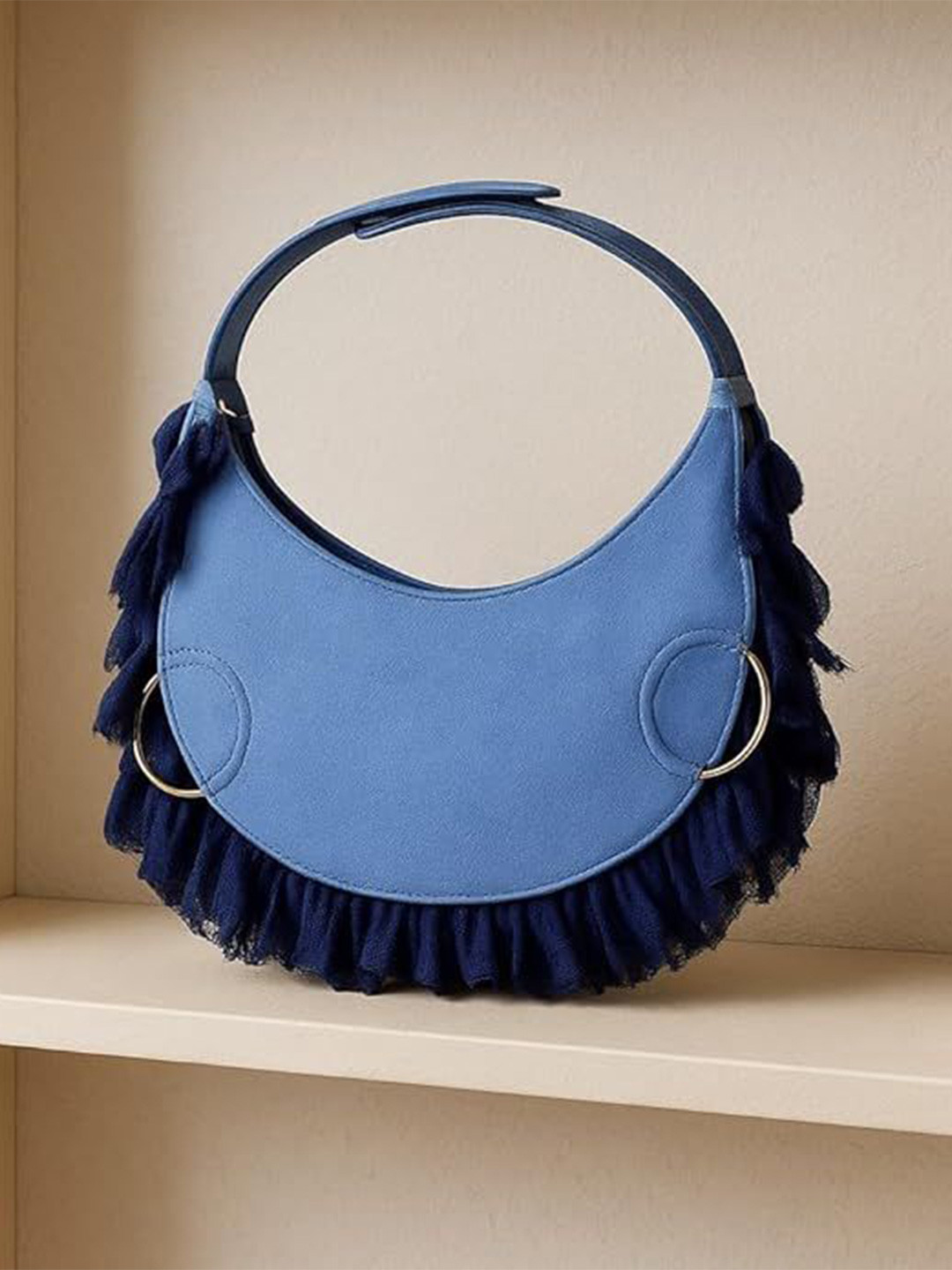 The Purani Jeans Tote Bag with Fringed