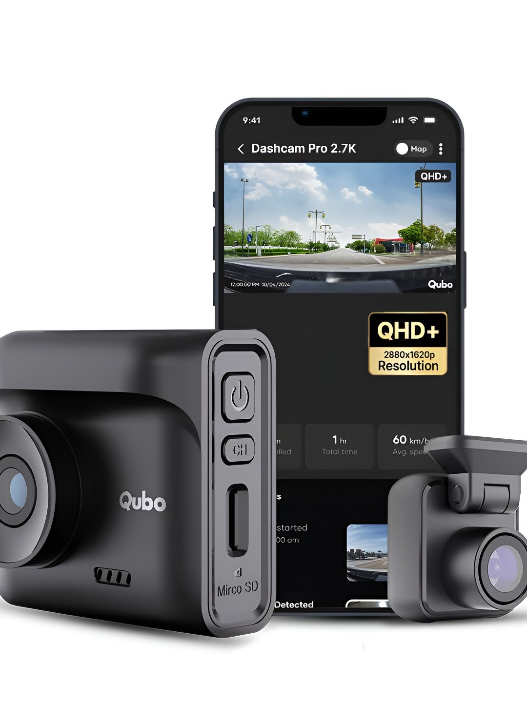 QUBO Dashcam Pro GPS