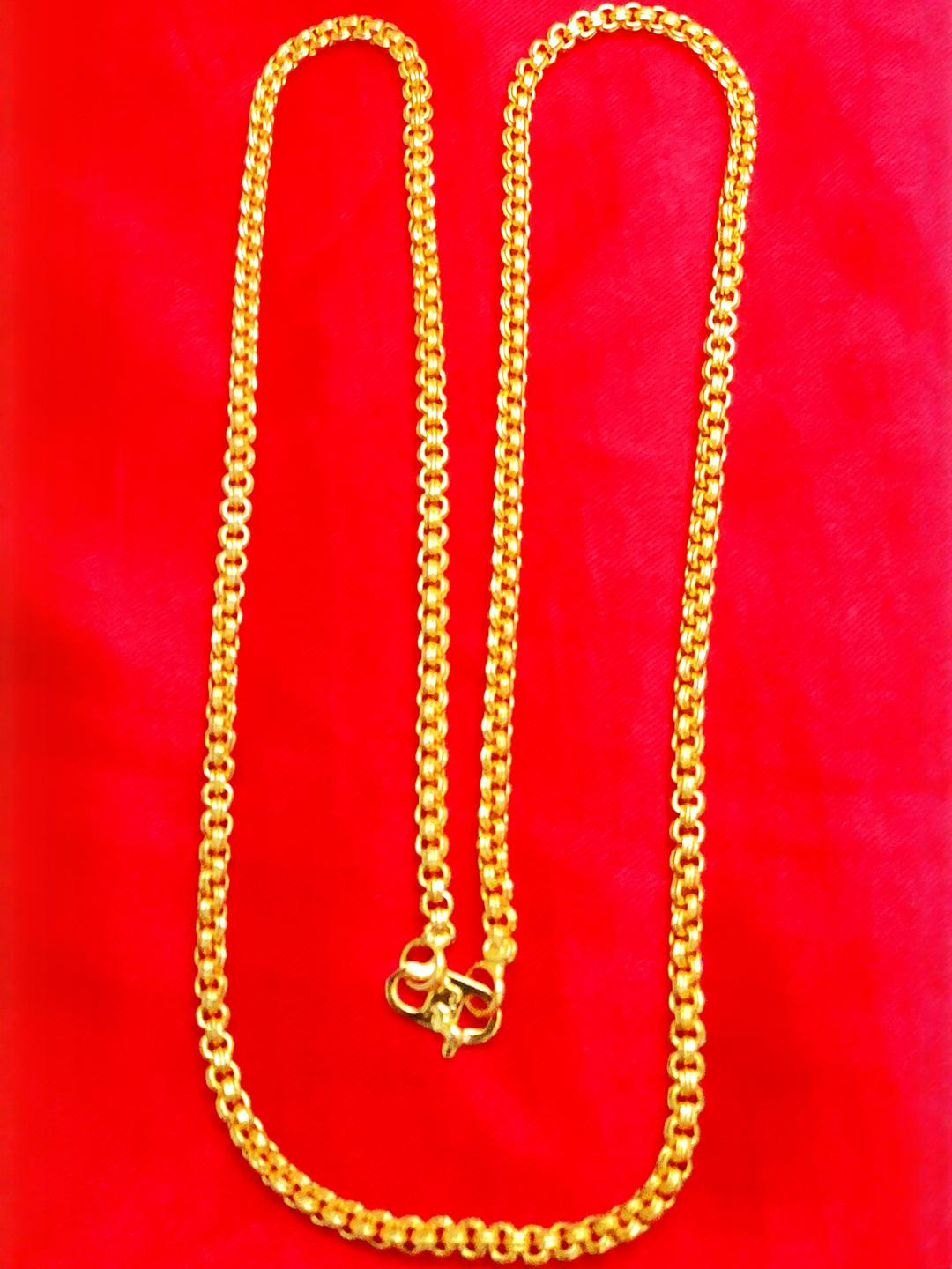 Jewelry Miguel Brass Gold-Plated Chain