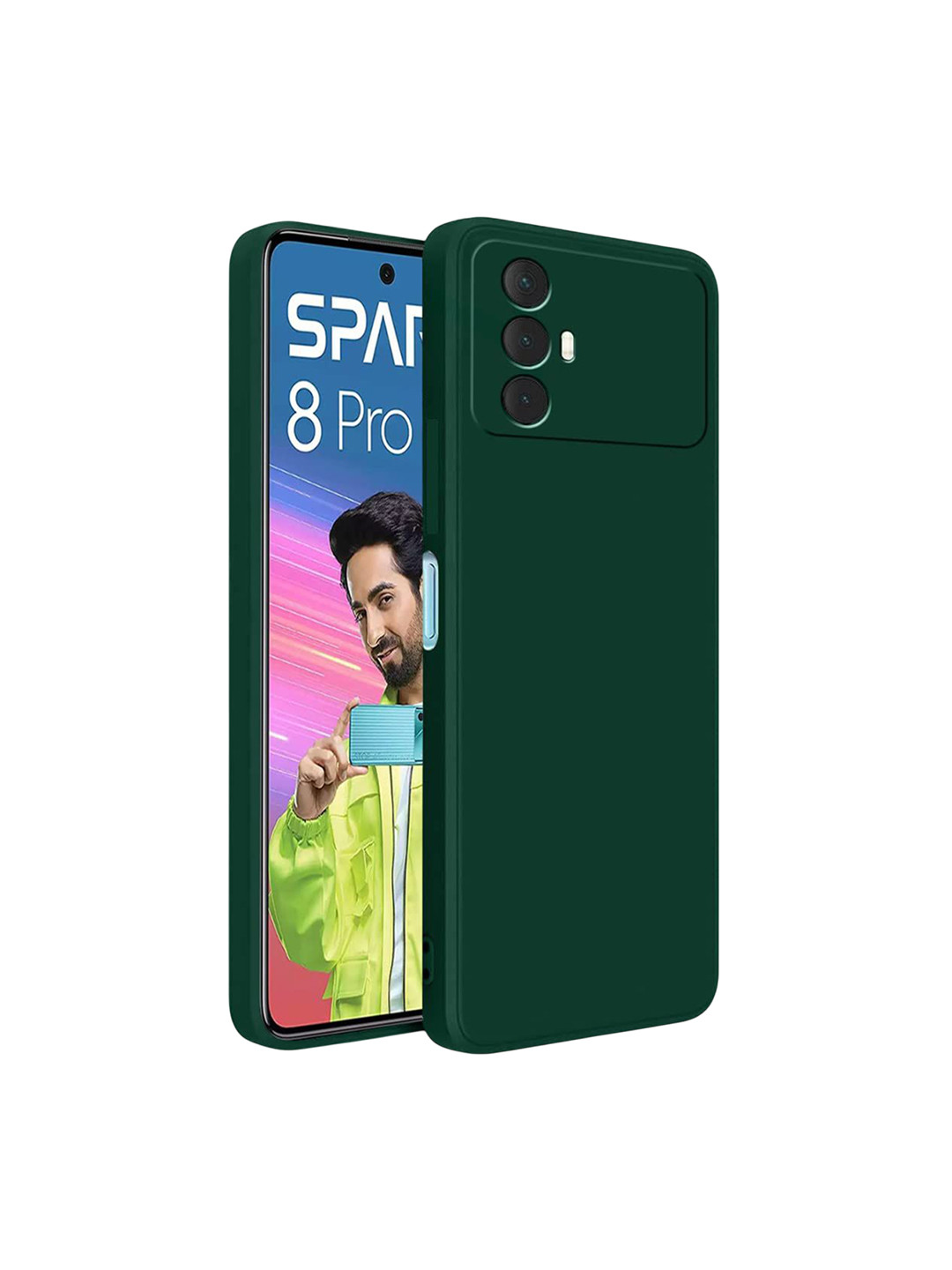 LIRAMARK Tecno Spark 8 Pro Back Case Mobile Accessories