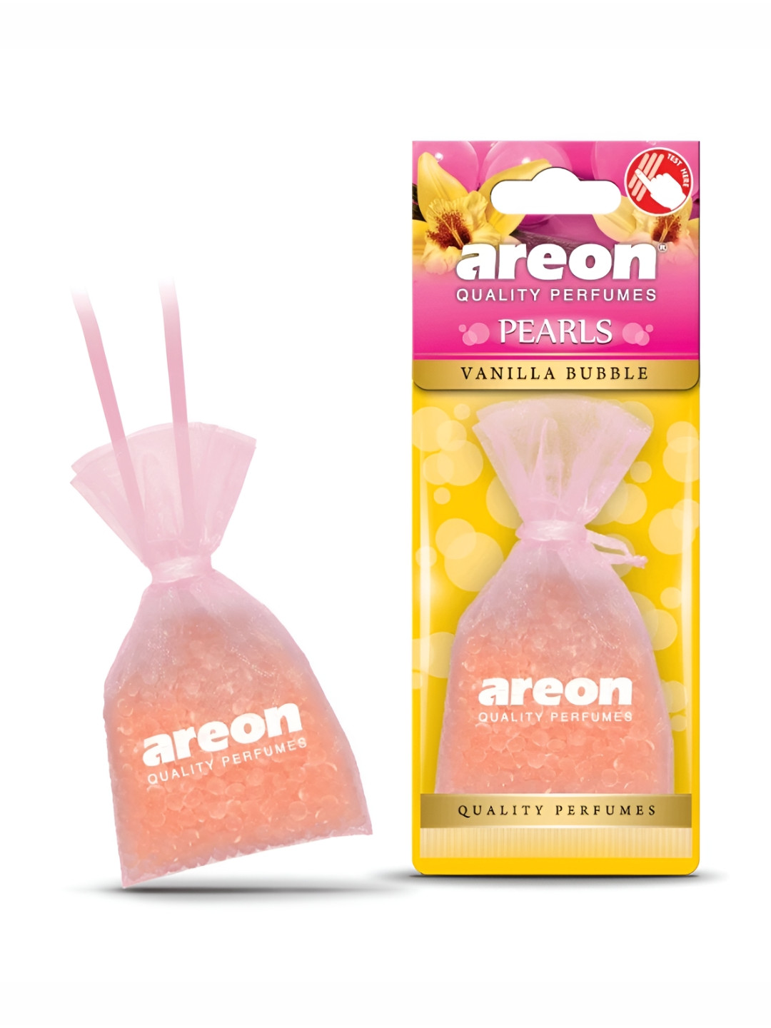 AREON Pearls Vanilla Bubble Car Freshener - 25 g