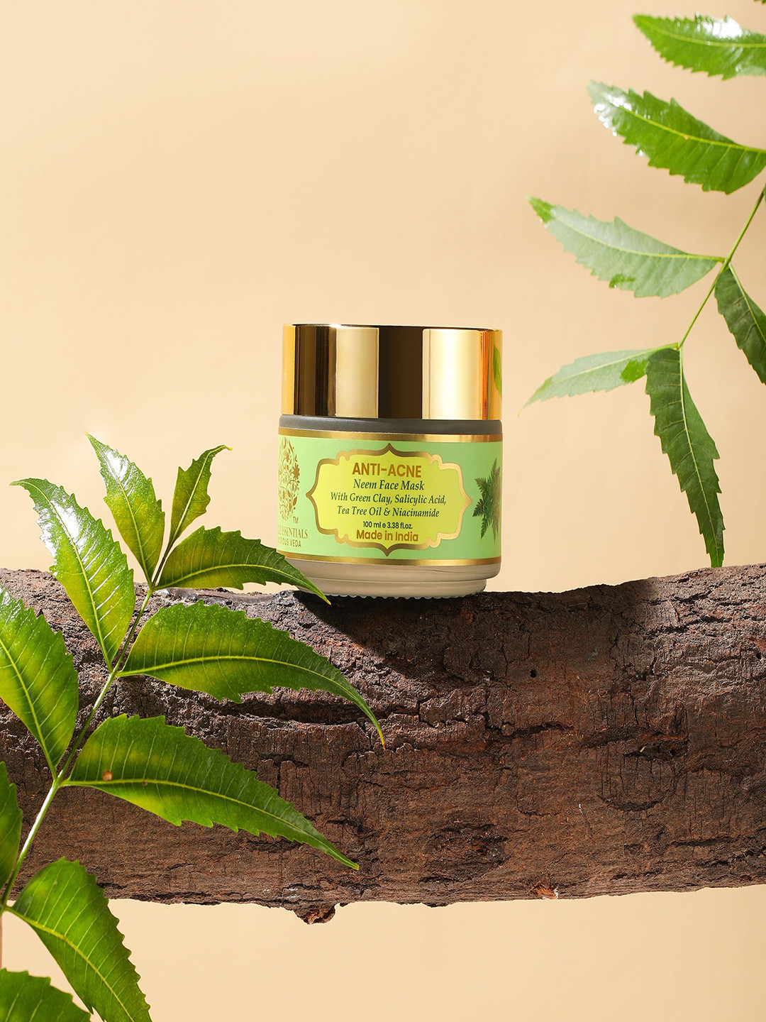 RYLLZ ESSENTIALS Anti Acne Neem Face Mask - 100 ml