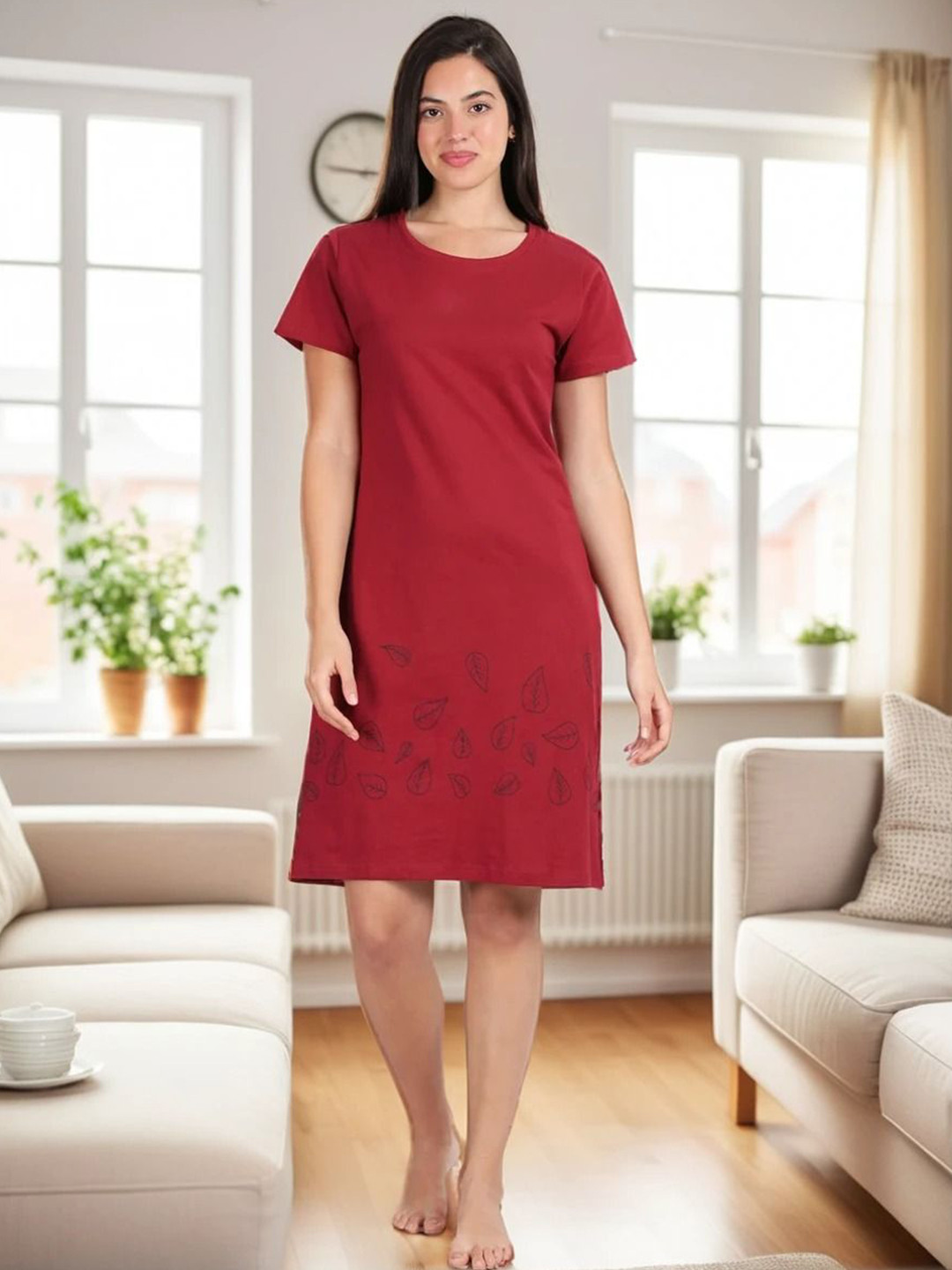 Esplendido Printed Nightdress