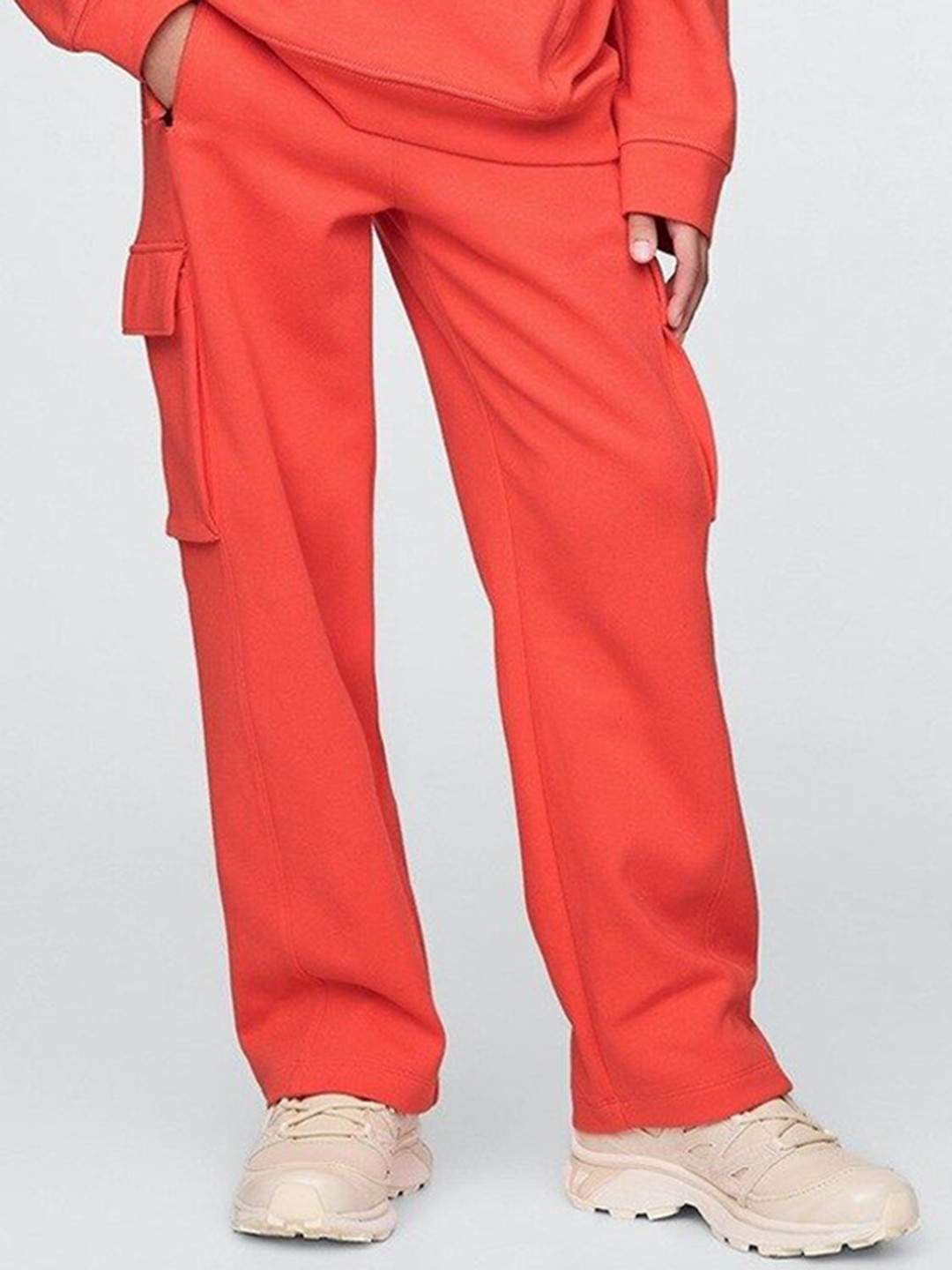 GAP Boy Straight Fit Mid-Rise Cargo Trouser