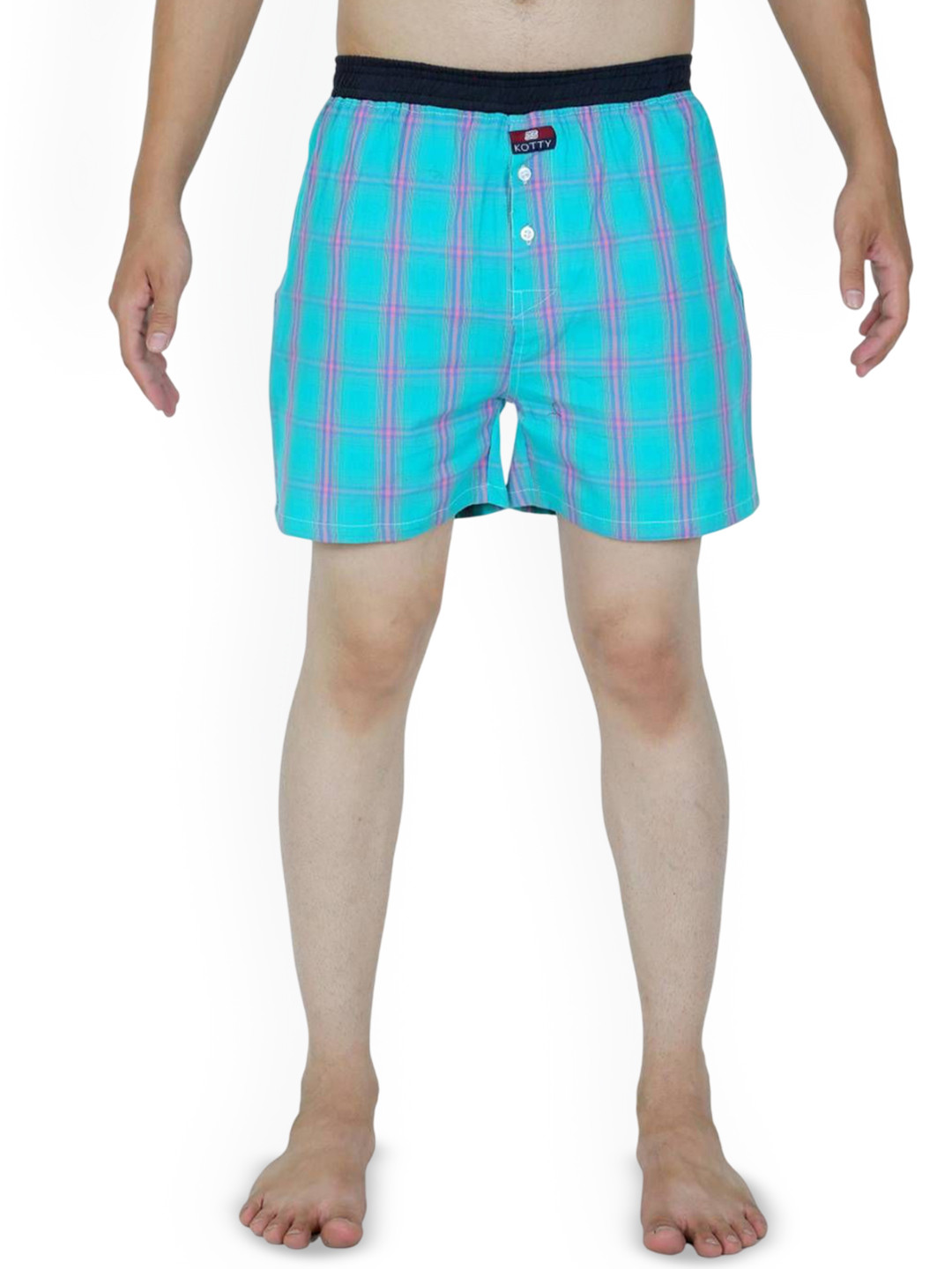 Stylecast X Kotty Men Checked Mid-Rise Boxer SCKKTTNEWBOXER17L