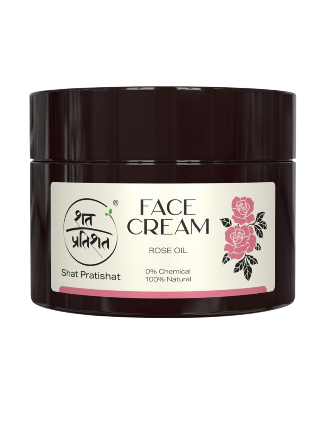SHAT PRATISHAT Moisturizing Face Cream With Rose & Vetiver - 50 g