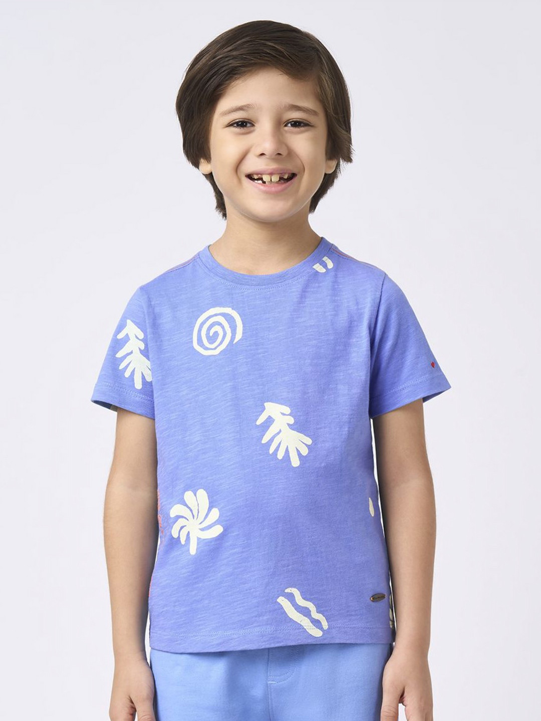 Ed-a-Mamma Boys Printed Pockets T-shirt